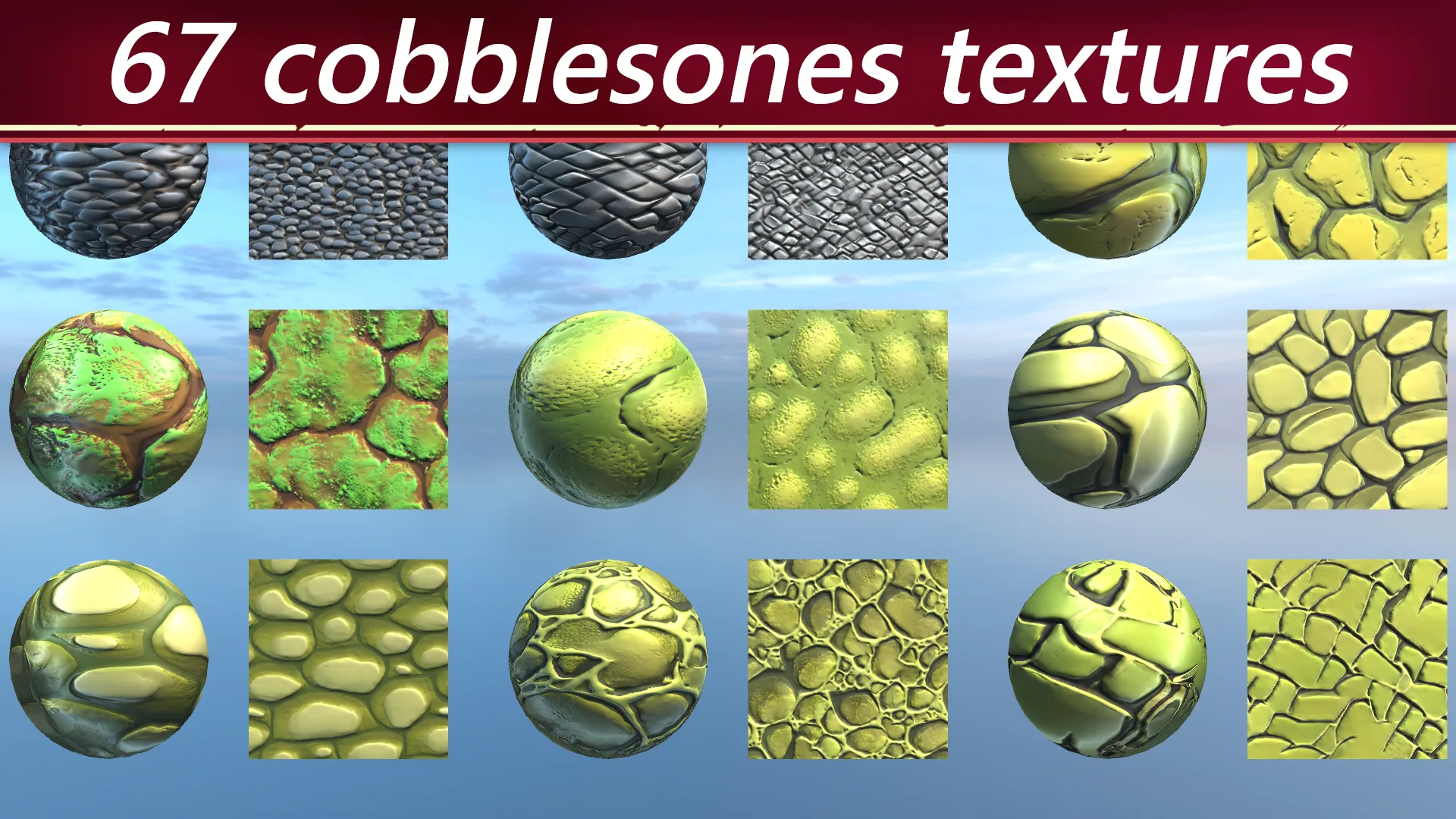 500 Stylized Materials/Texture Sets