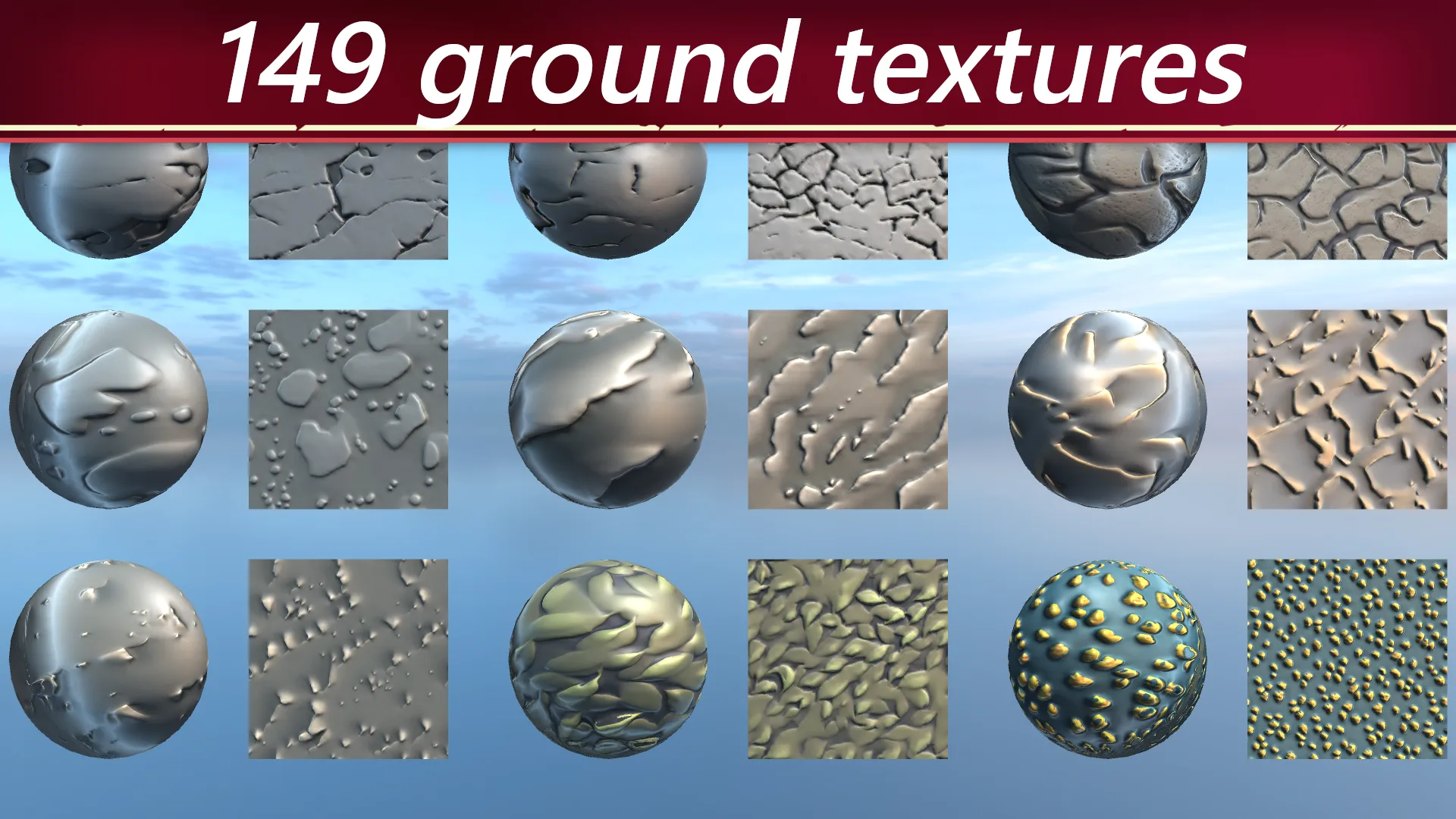 500 Stylized Materials/Texture Sets