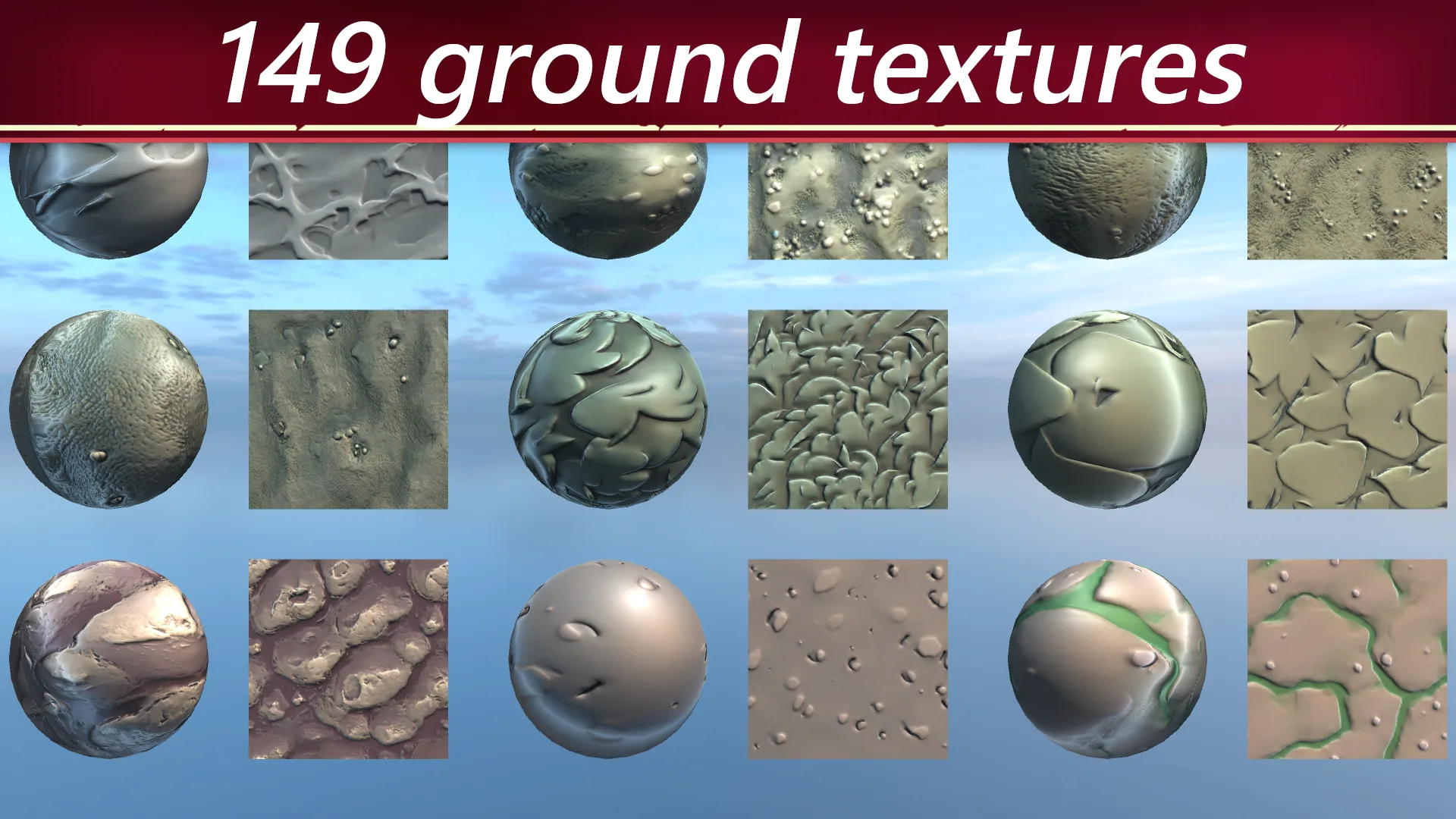 500 Stylized Materials/Texture Sets