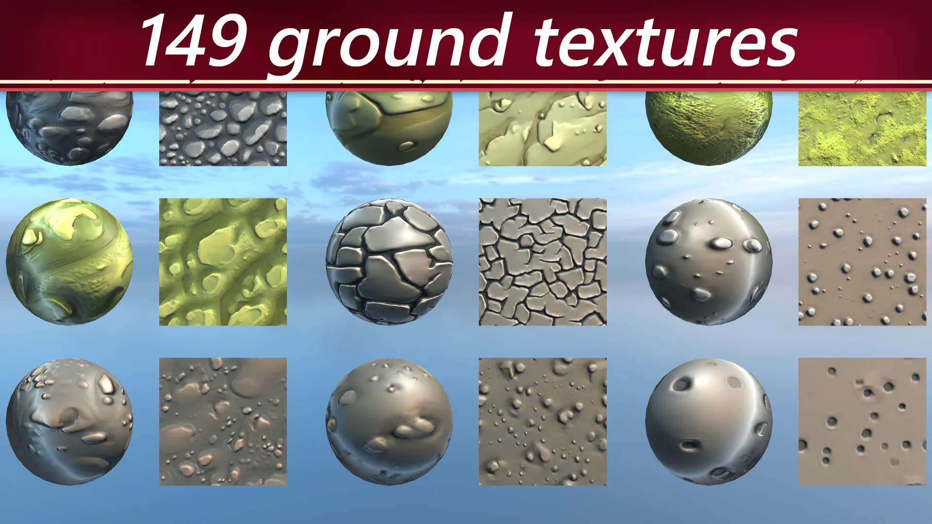 500 Stylized Materials/Texture Sets