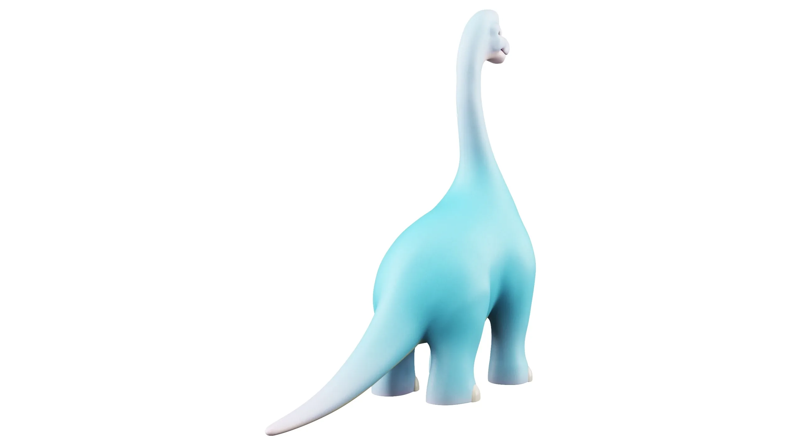 Cartoon Dinosaur Brachiosaurus