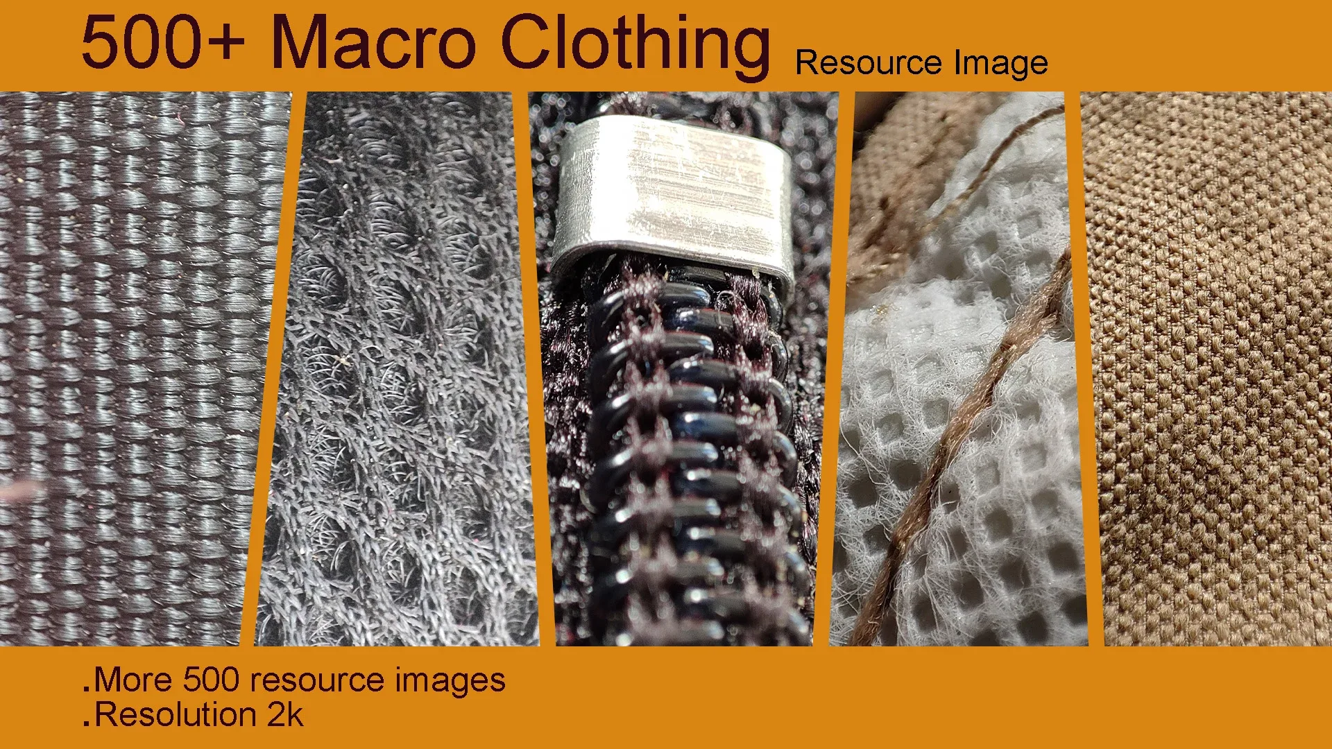 500+ Macro Clothing