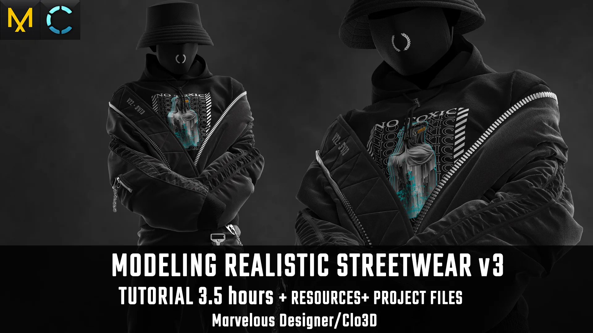 Tutorial MD/Clo3D - Realistic Streetwear v3