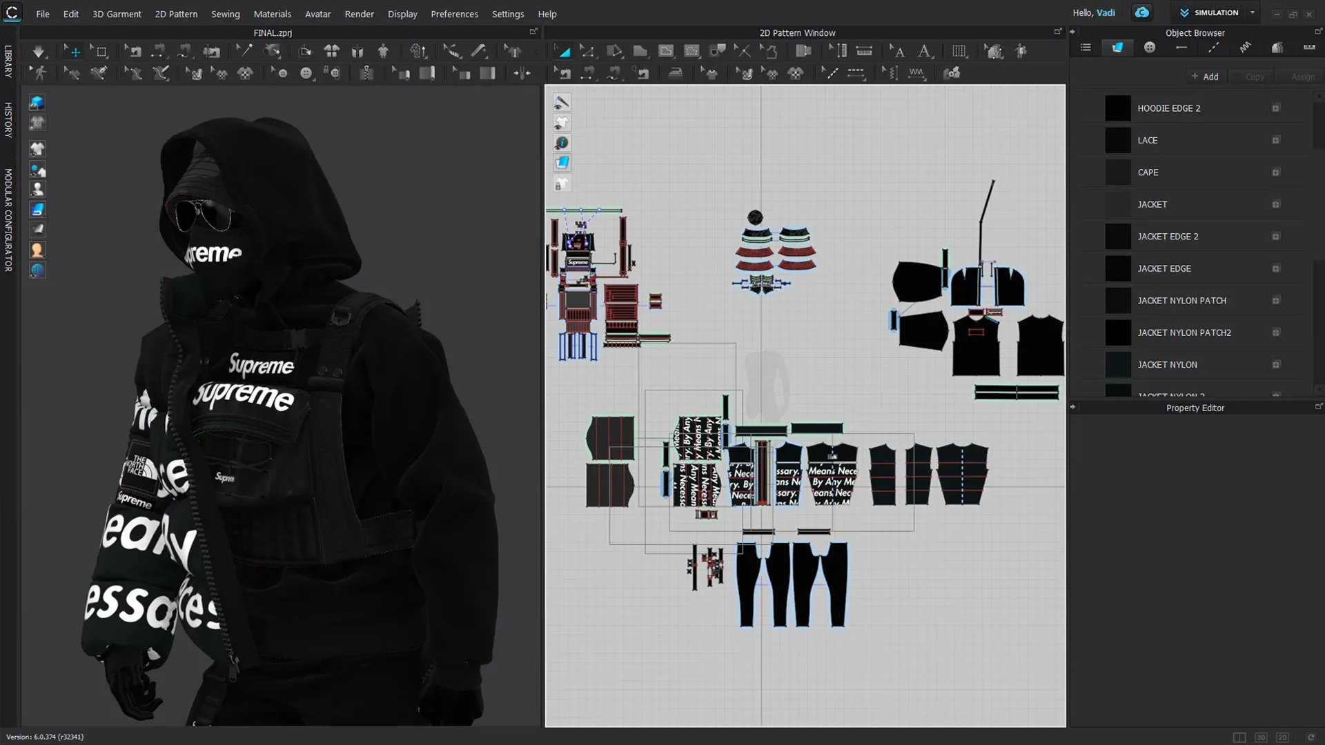 Tutorial MD/Clo3D - Realistic Streetwear v5