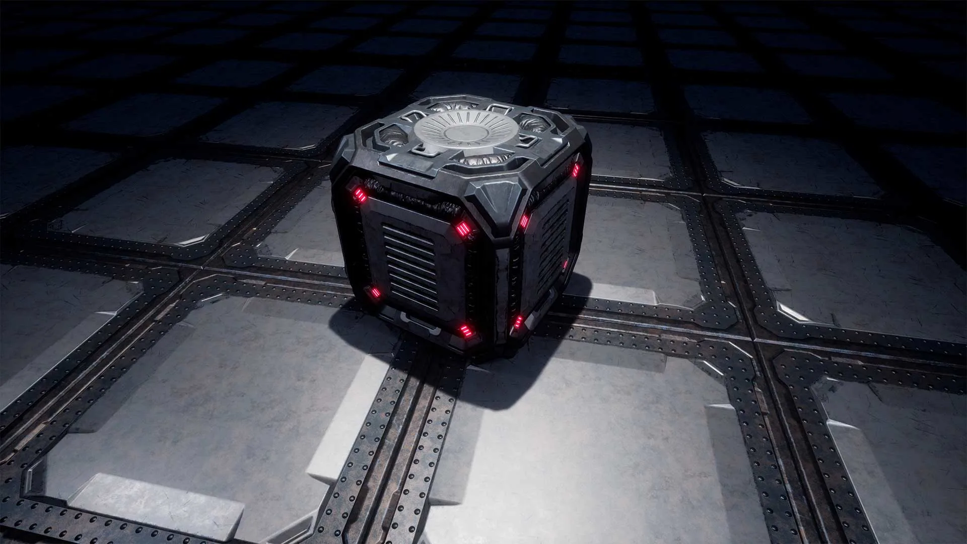 Sci-fi Cargo Container