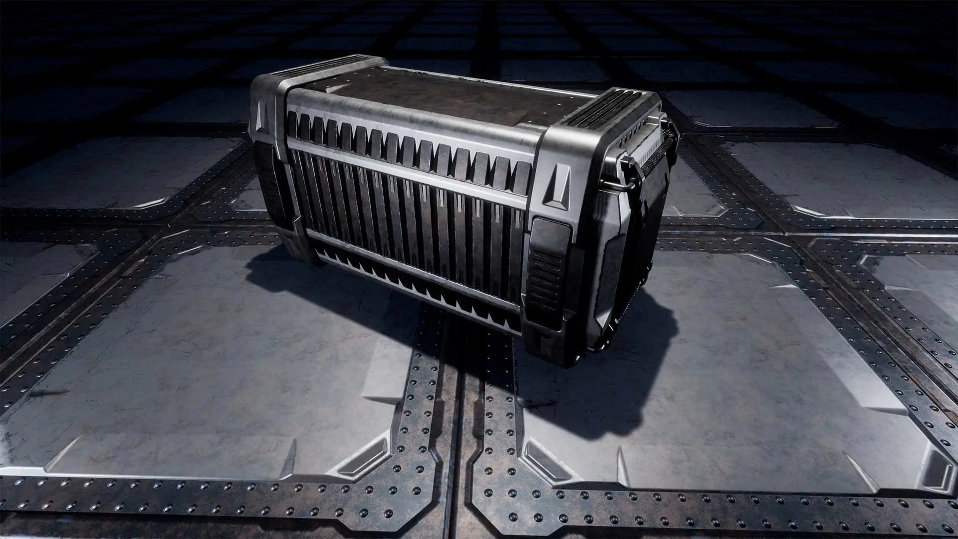 Sci-fi Cargo Container