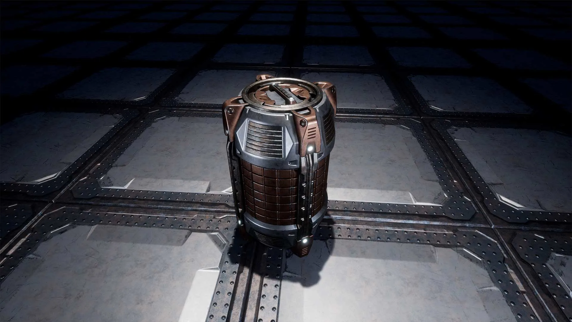 Sci-fi Cargo Container