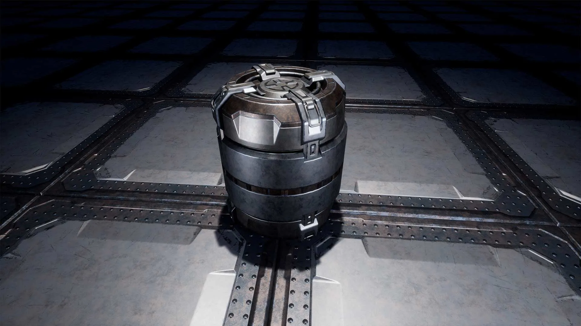 Sci-fi Cargo Container