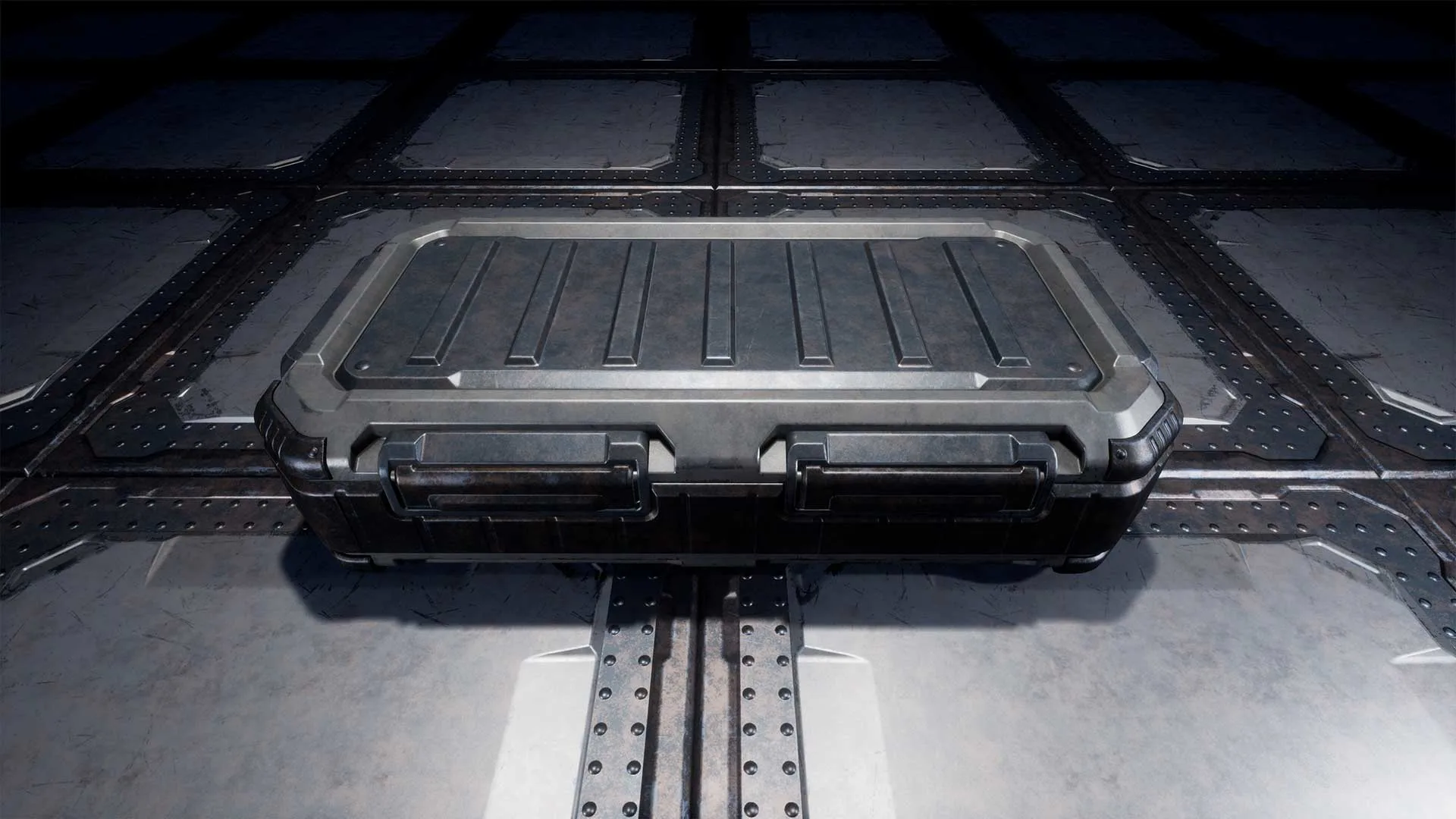 Sci-fi Cargo Container