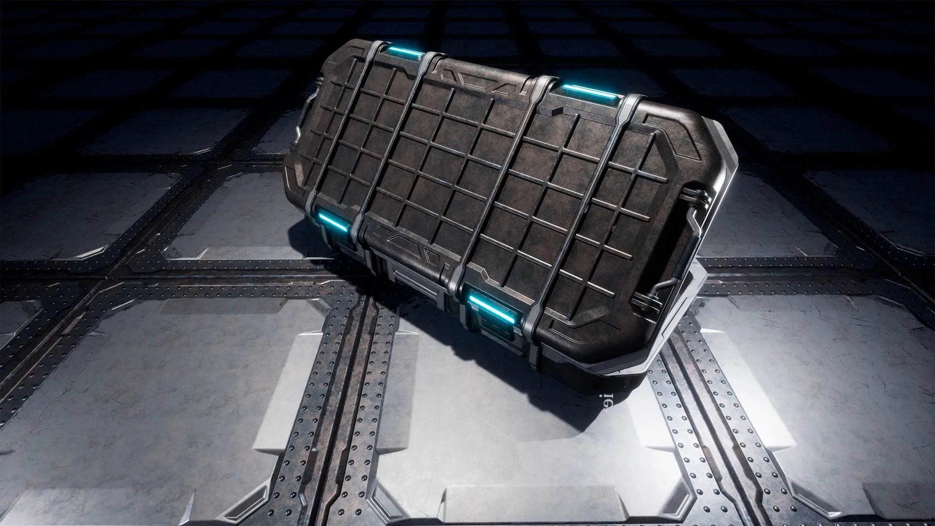 Sci-fi Cargo Container
