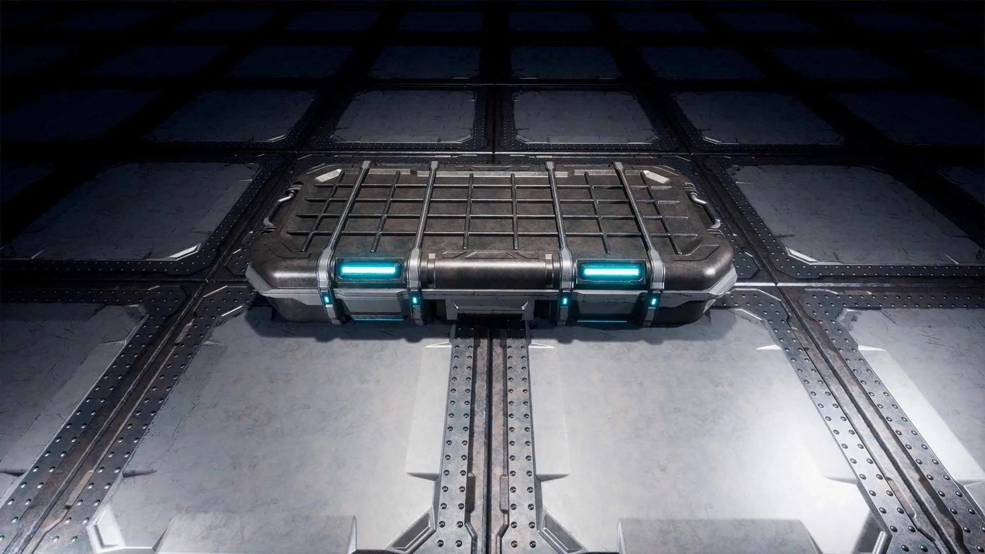 Sci-fi Cargo Container