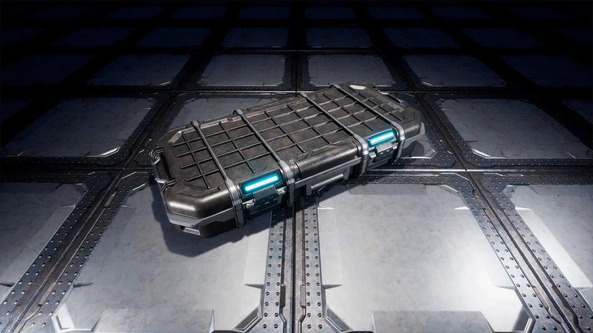 Sci-fi Cargo Container