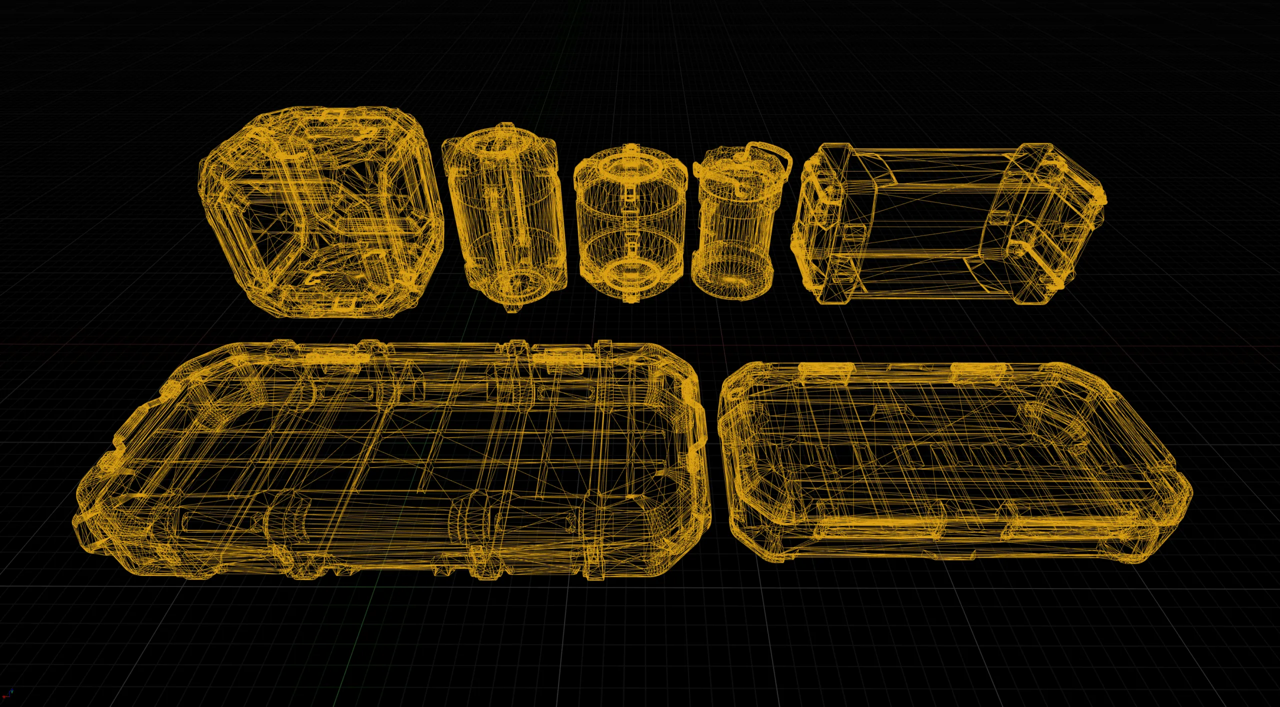 Sci-fi Cargo Container