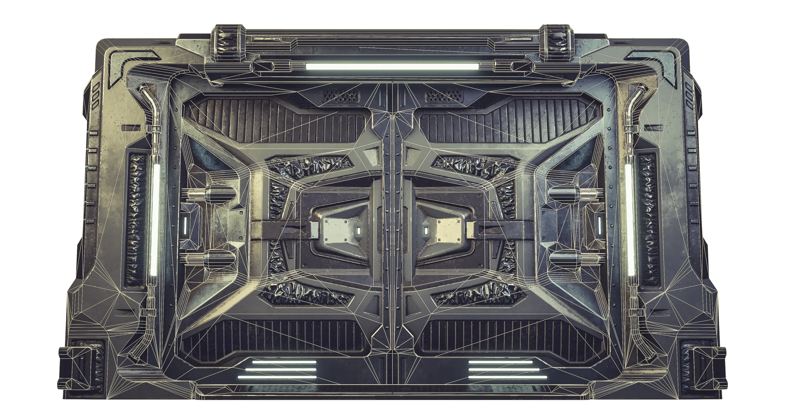 Sci-fi Industrial Door