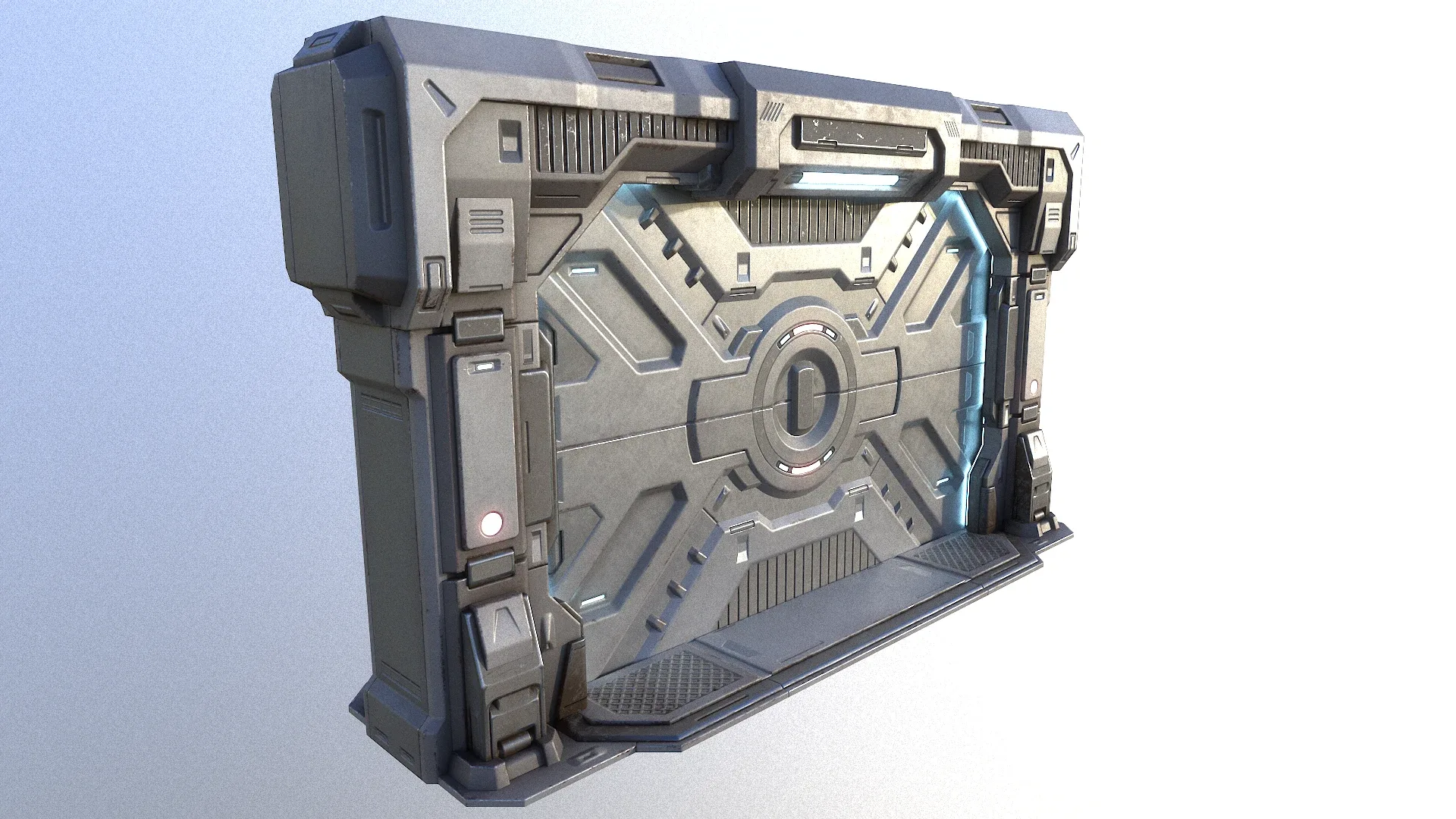 Sci-fi Industrial Door Game