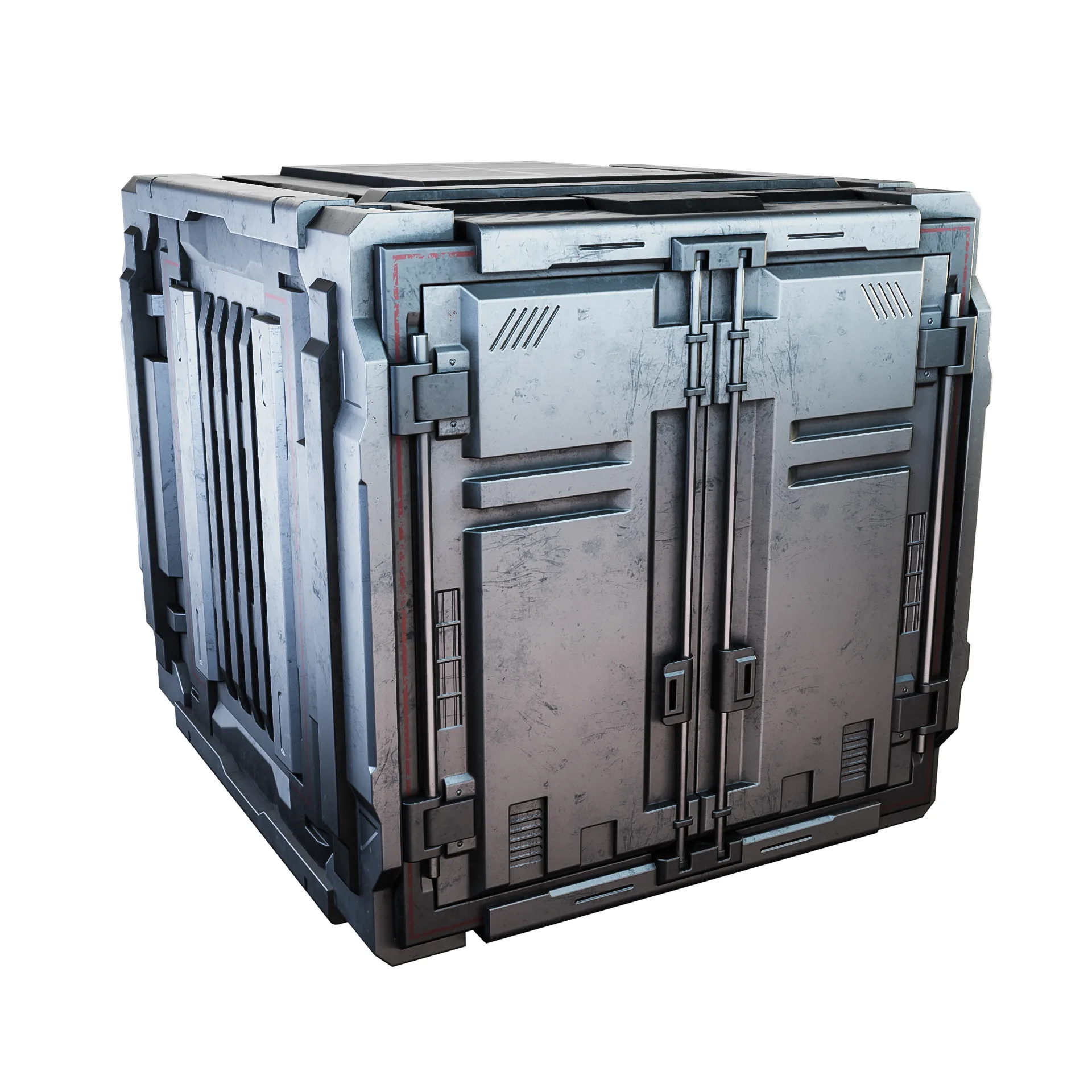 Sci-fi Industrial Container Game