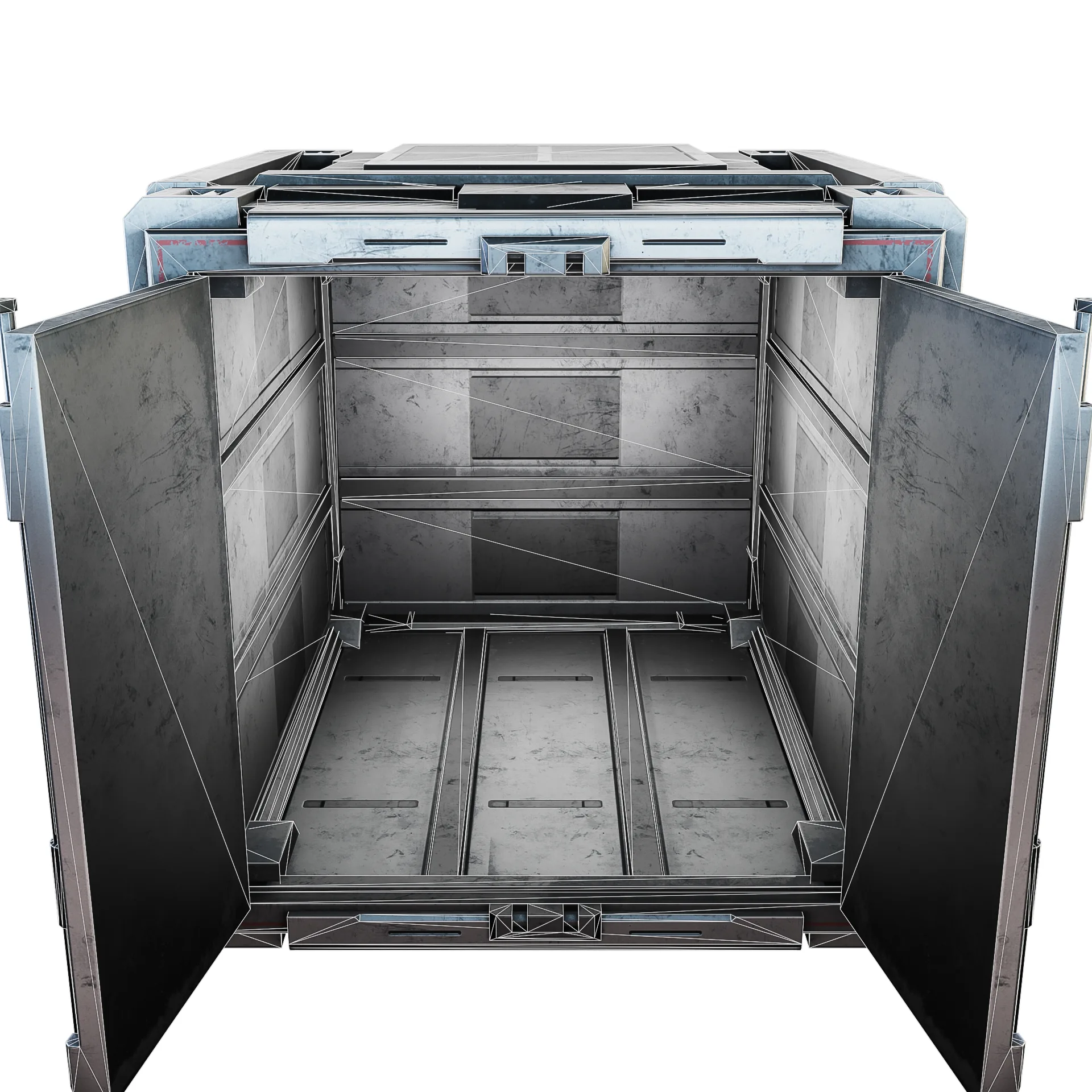 Sci-fi Industrial Container Game