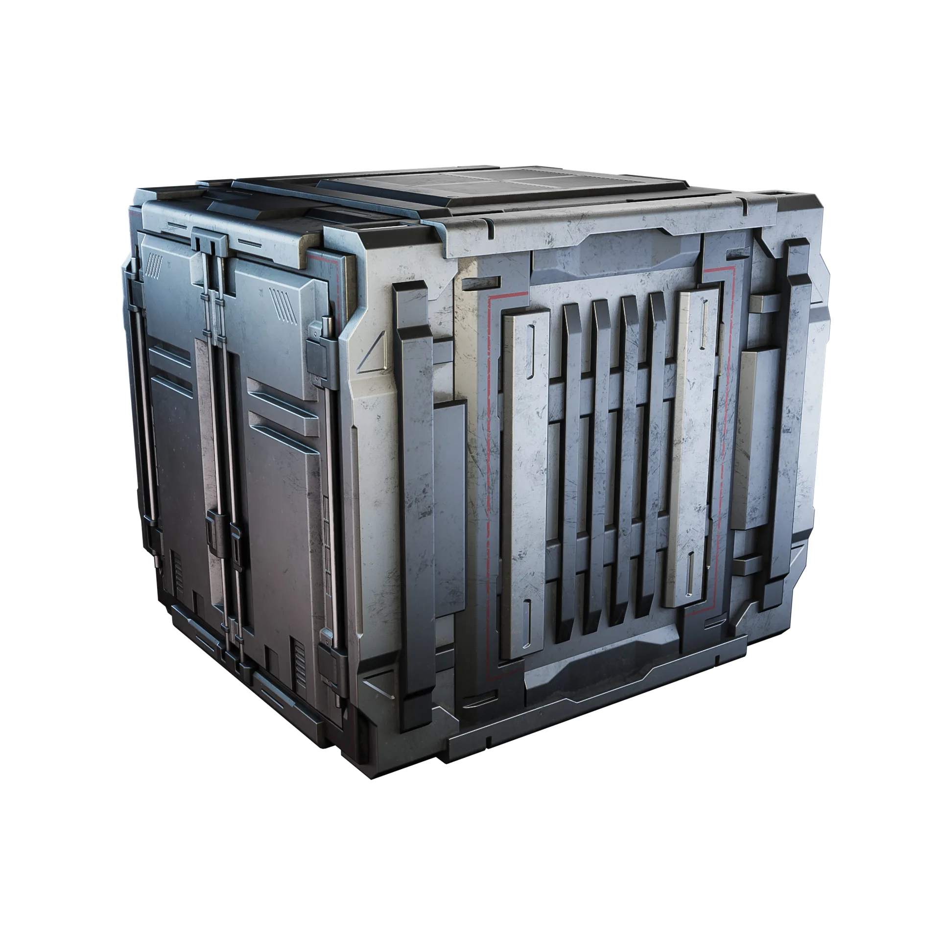 Sci-fi Industrial Container Game