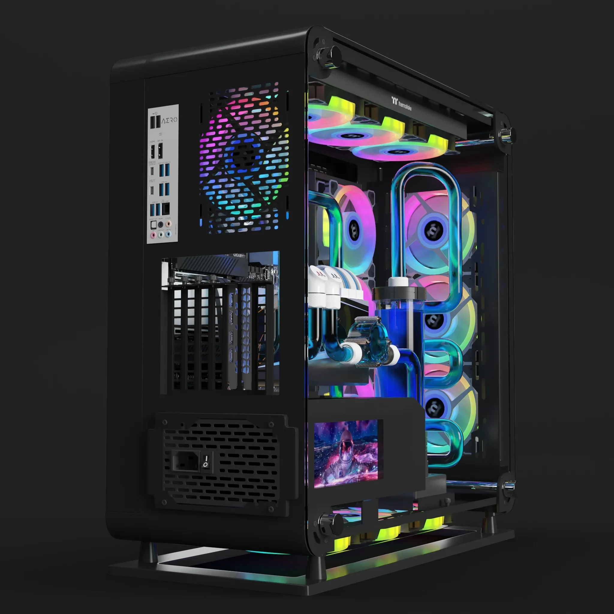 Thermaltake Core P6 Tempered  Black