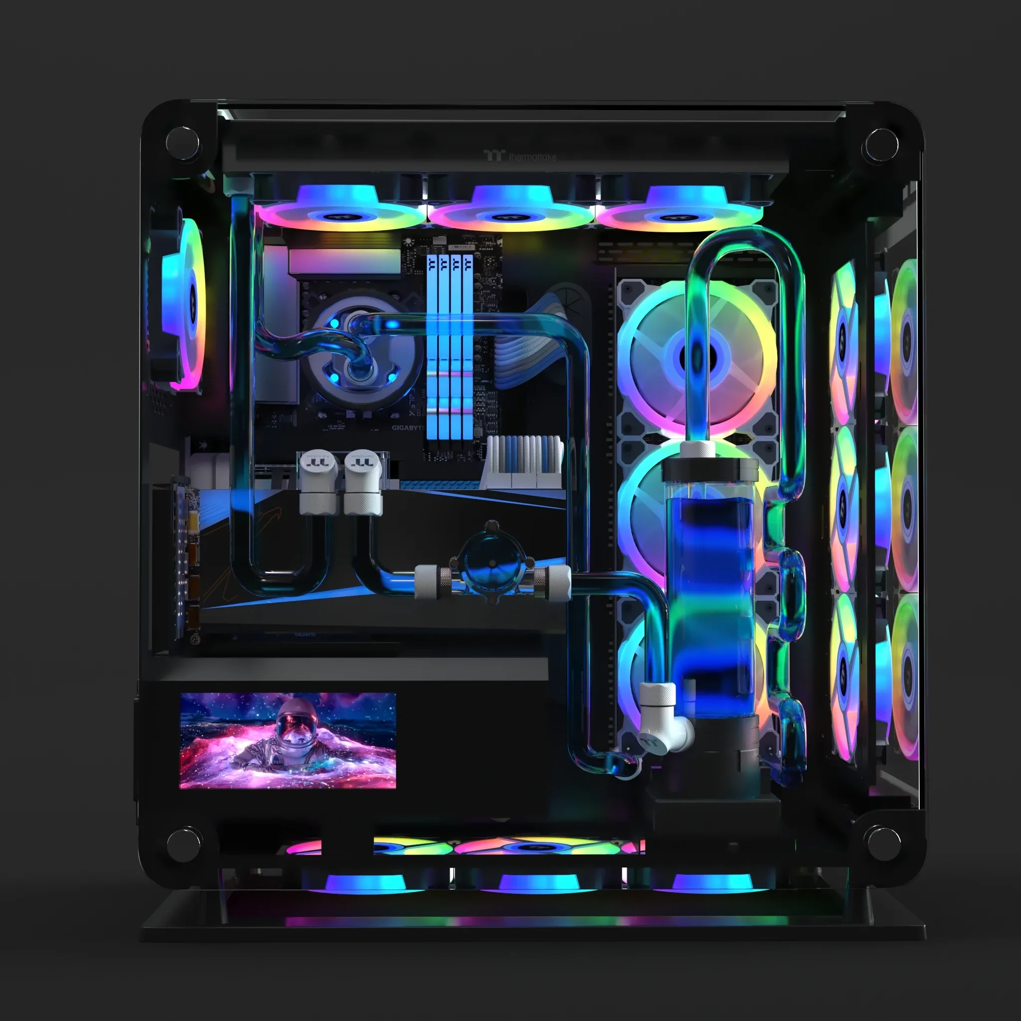 Thermaltake Core P6 Tempered  Black