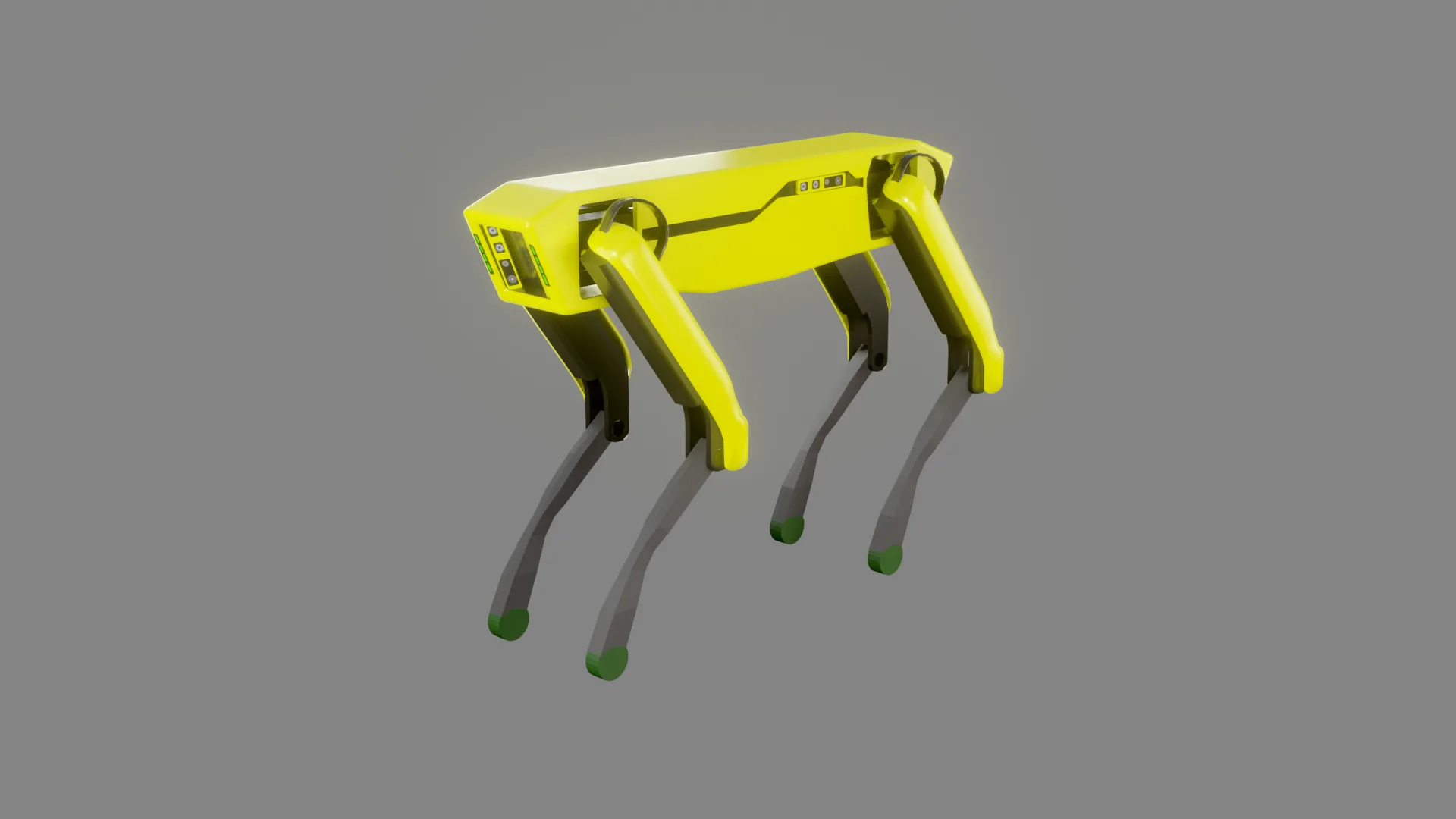 Boston Dynamics Dog - Low Poly PBR- Game Ready