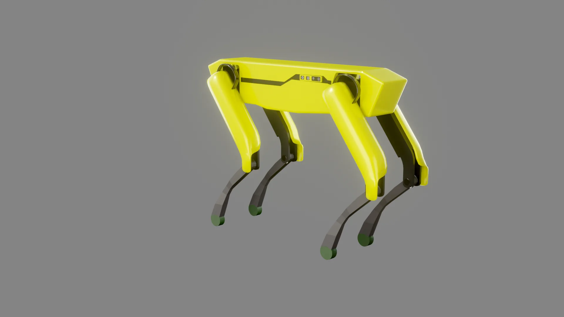 Boston Dynamics Dog - Low Poly PBR- Game Ready