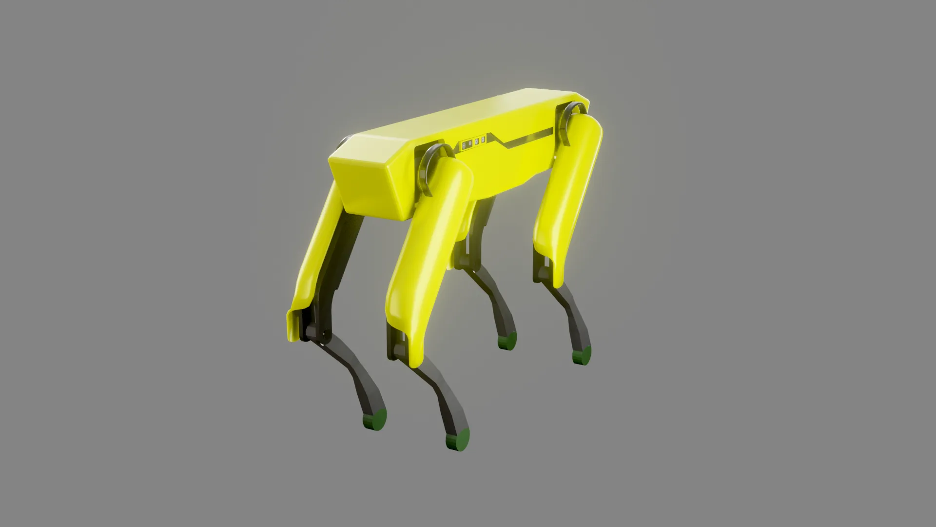 Boston Dynamics Dog - Low Poly PBR- Game Ready