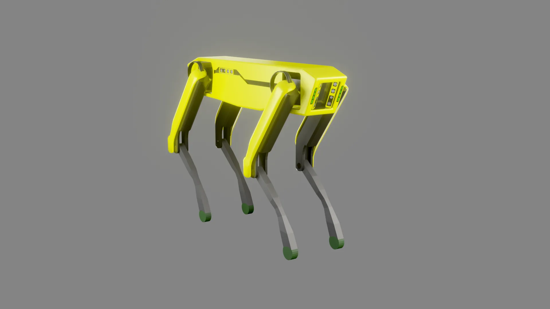 Boston Dynamics Dog - Low Poly PBR- Game Ready