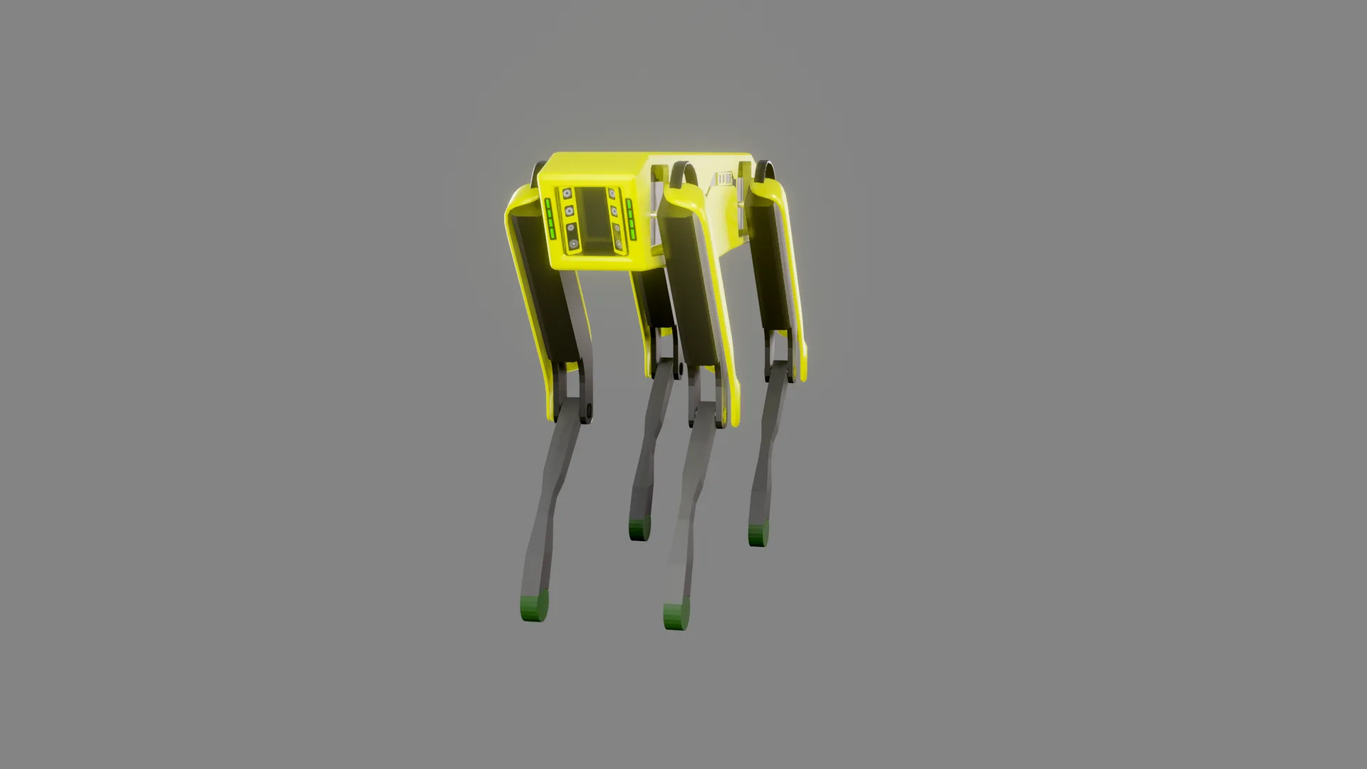 Boston Dynamics Dog - Low Poly PBR- Game Ready