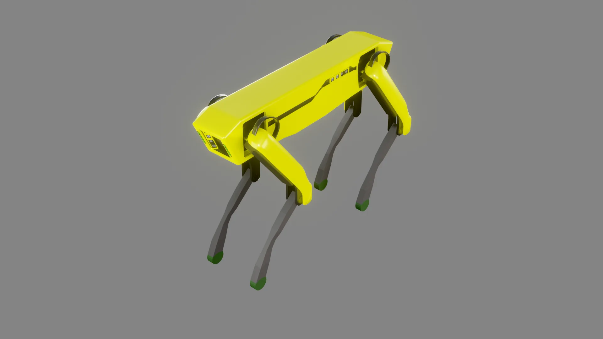 Boston Dynamics Dog - Low Poly PBR- Game Ready