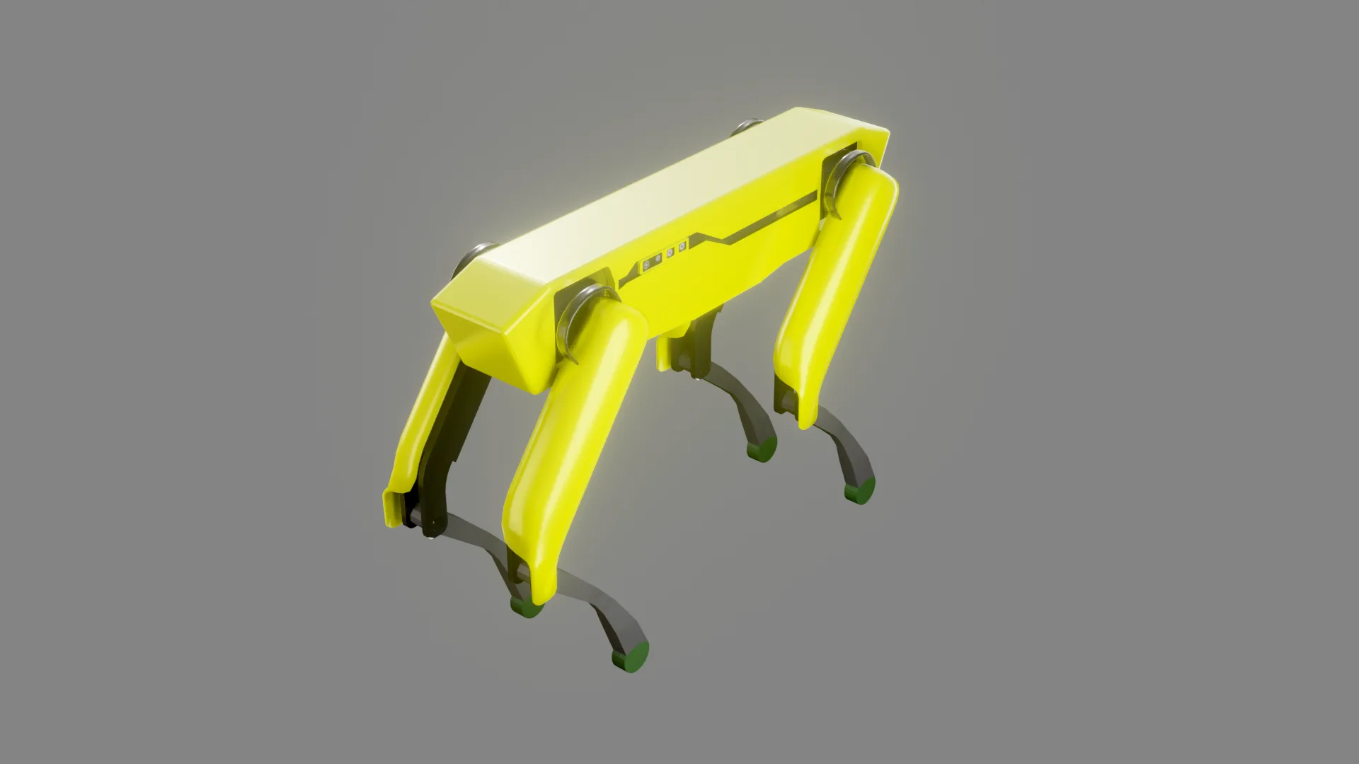 Boston Dynamics Dog - Low Poly PBR- Game Ready