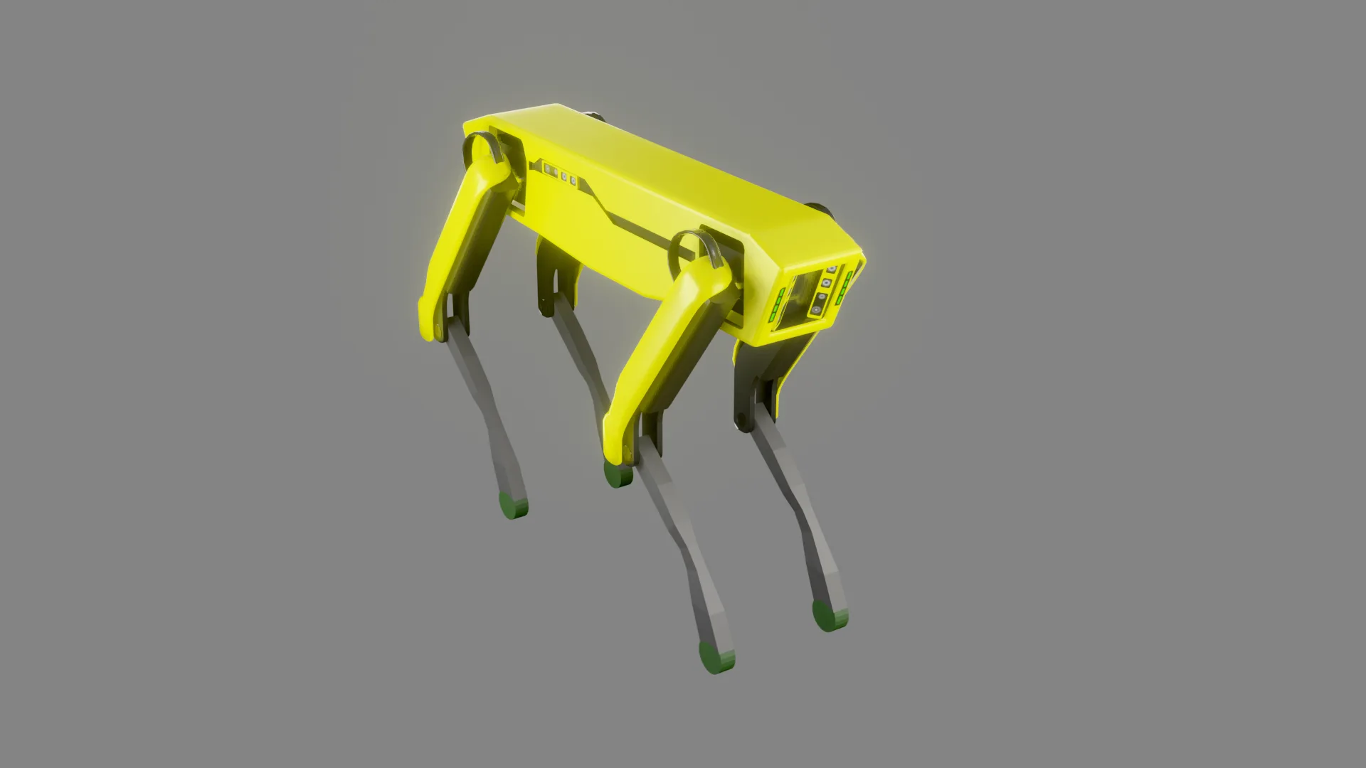 Boston Dynamics Dog - Low Poly PBR- Game Ready