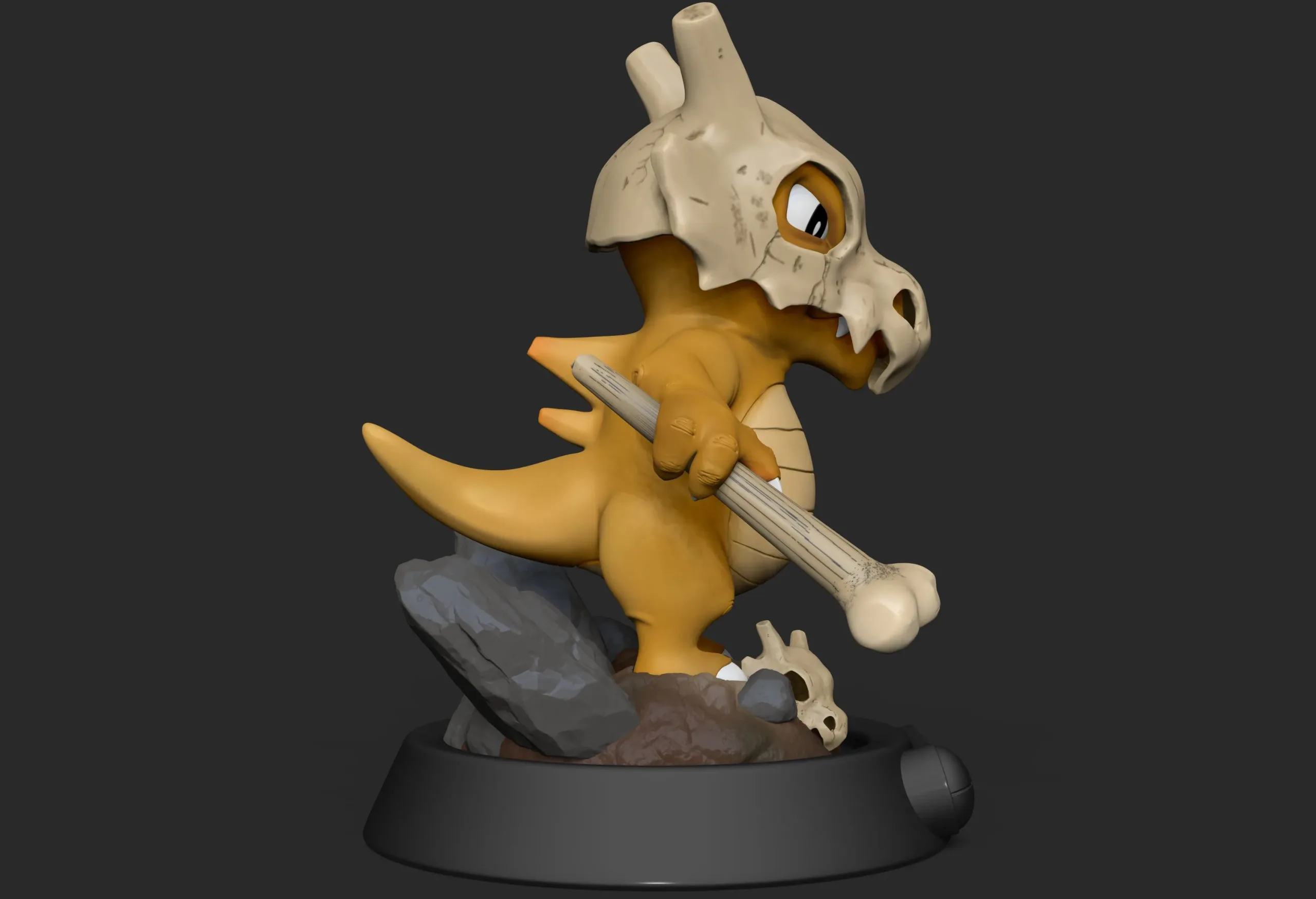 Pokemon Cubone 3D print STL