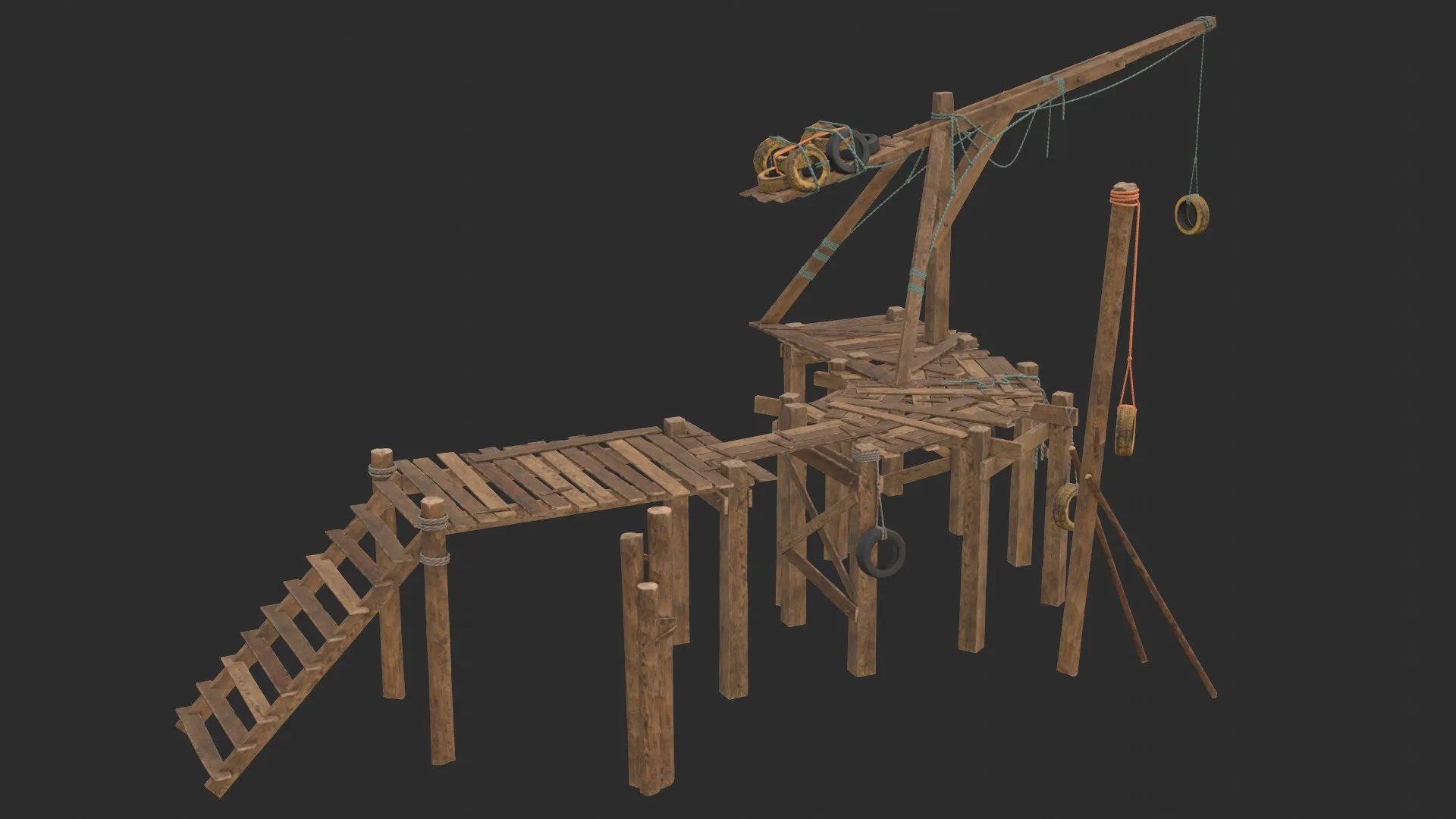 Modular Wooden Jetty