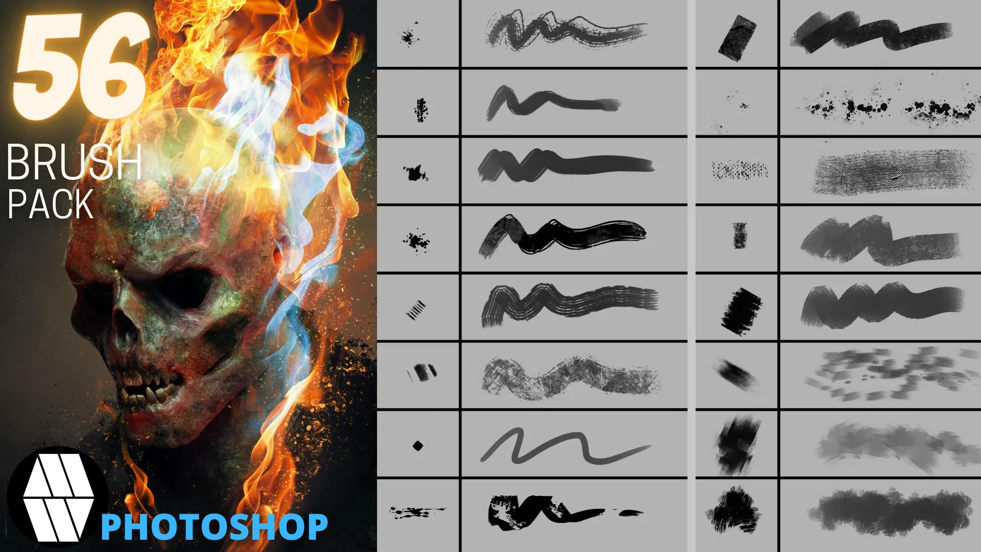 MLW_Creative 56 Brush Pack - Photoshop