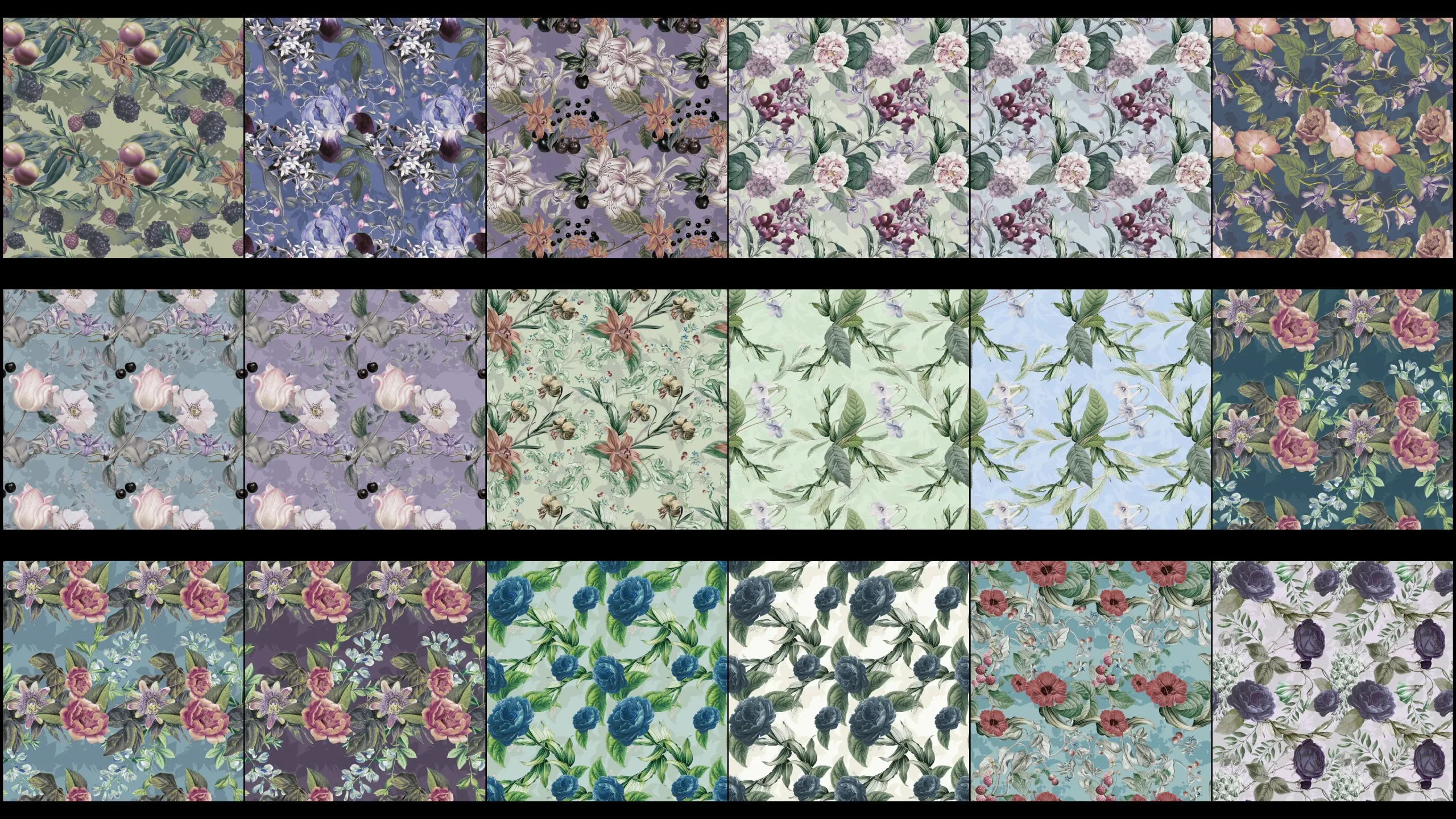 180+ 4K Seamless Floral and Botanical Textures