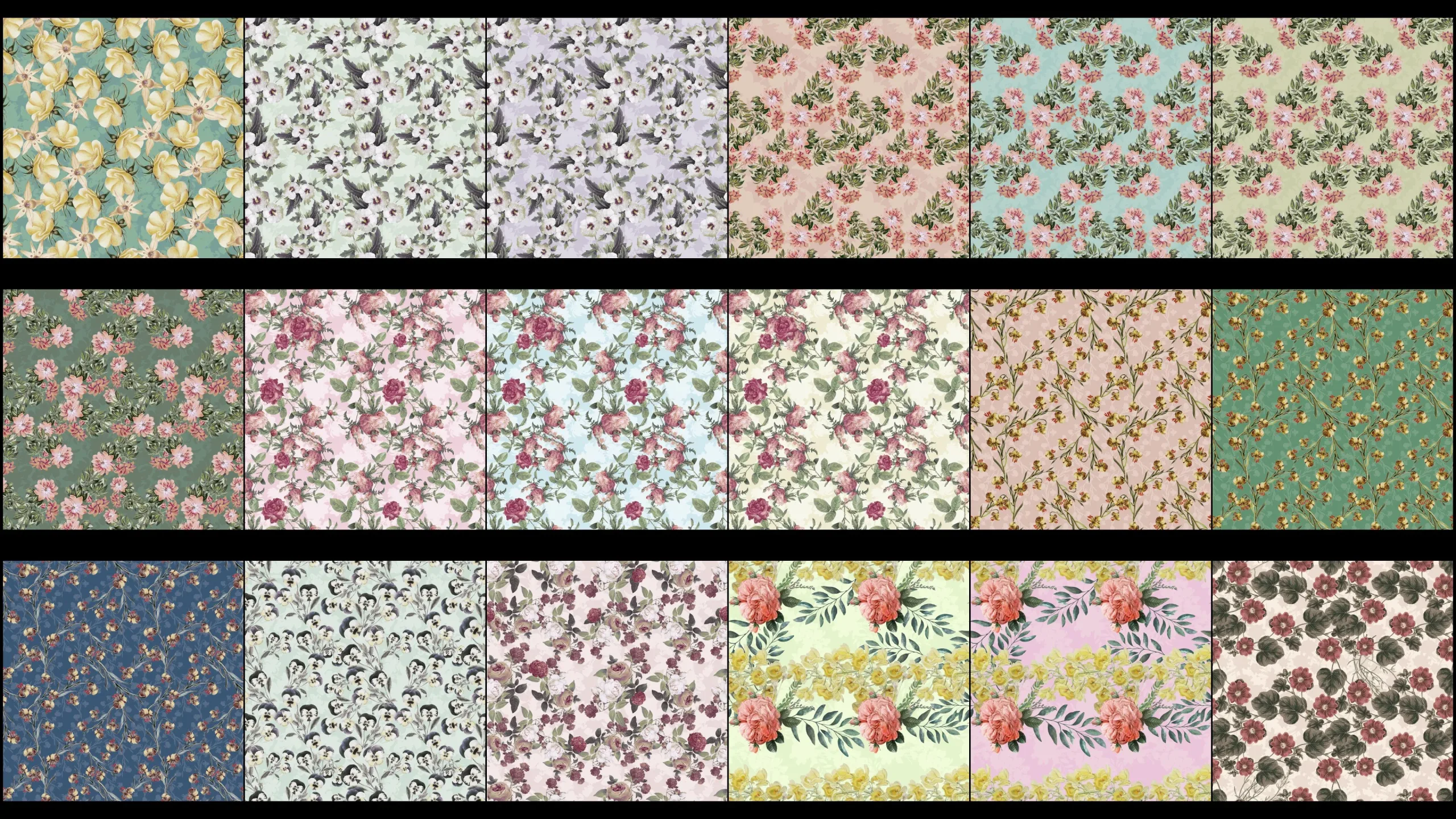 180+ 4K Seamless Floral and Botanical Textures