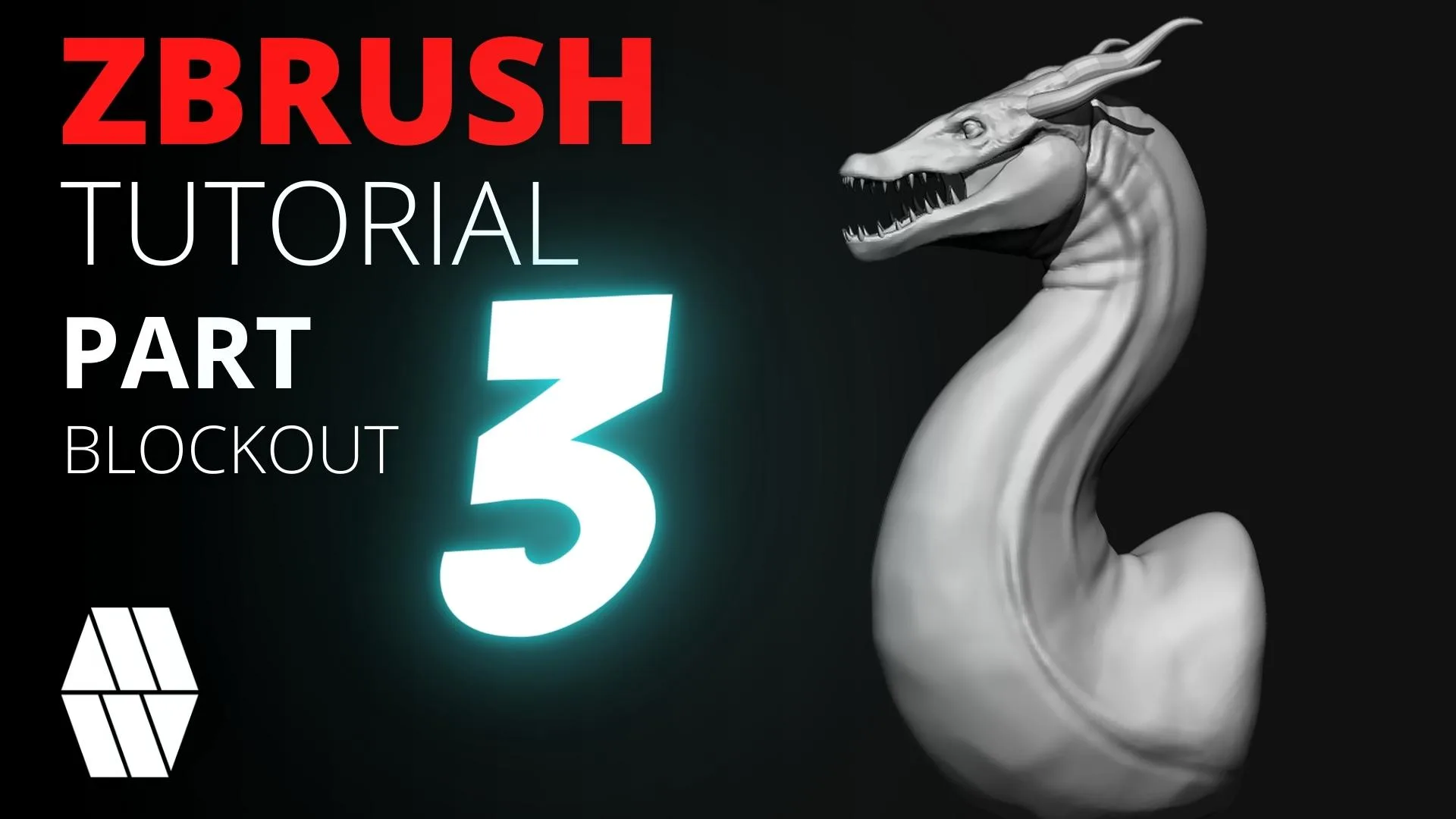 ZBrush to Photoshop - Dragon Bust Tutorial - BUNDLE PACK