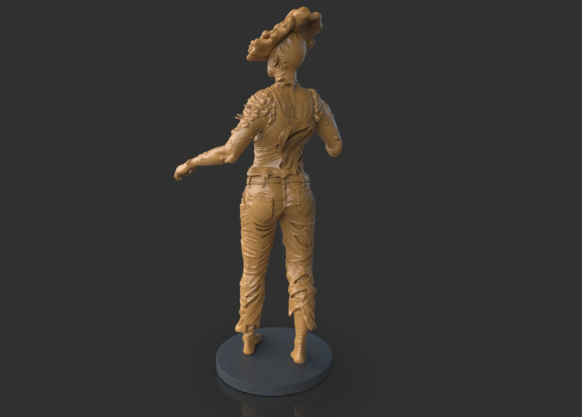 Female Clicker Sculpture