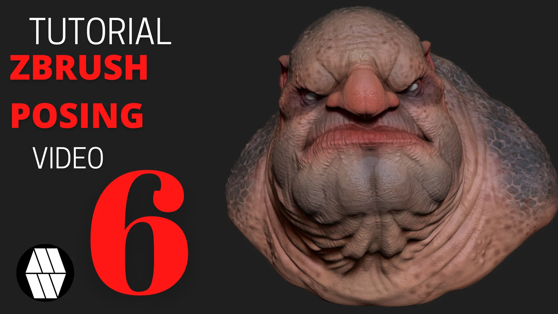 ZBrush to Photoshop - Troll Bust Tutorial - BUNDLE PACK