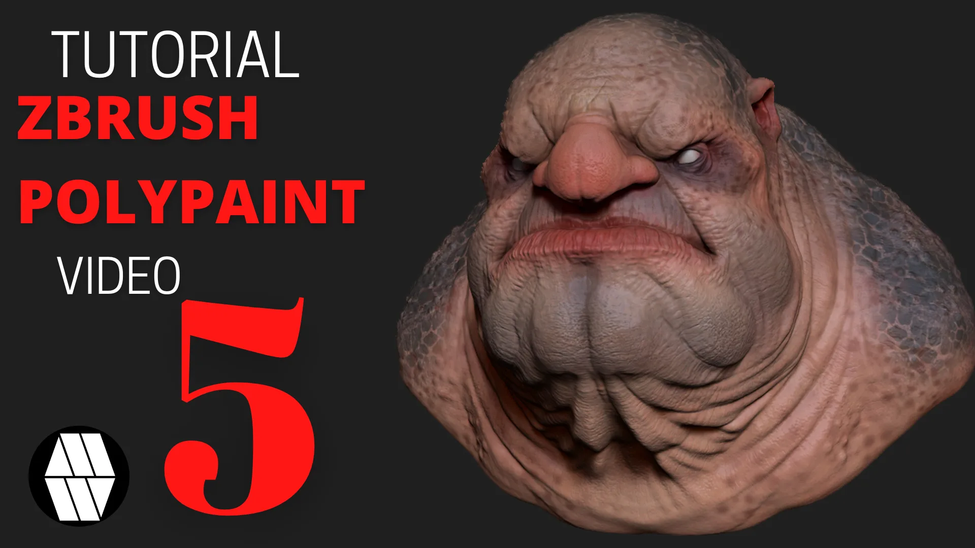 ZBrush to Photoshop - Troll Bust Tutorial - BUNDLE PACK