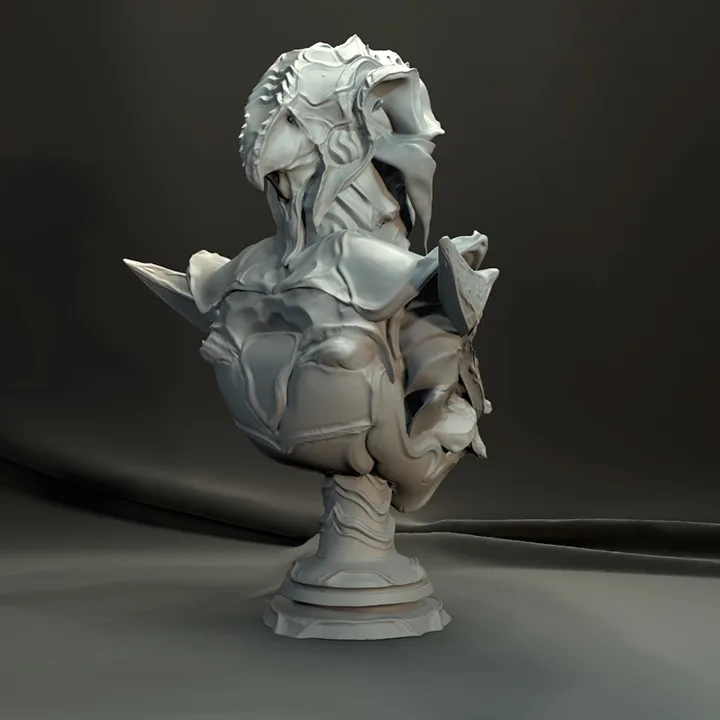 [3D Print] Creature Bust #2