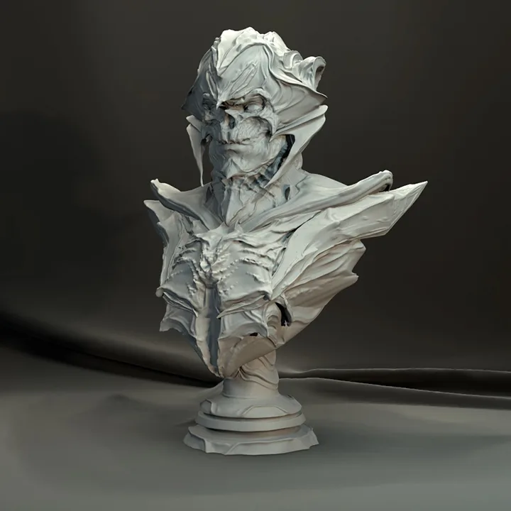 [3D Print] Creature Bust #2