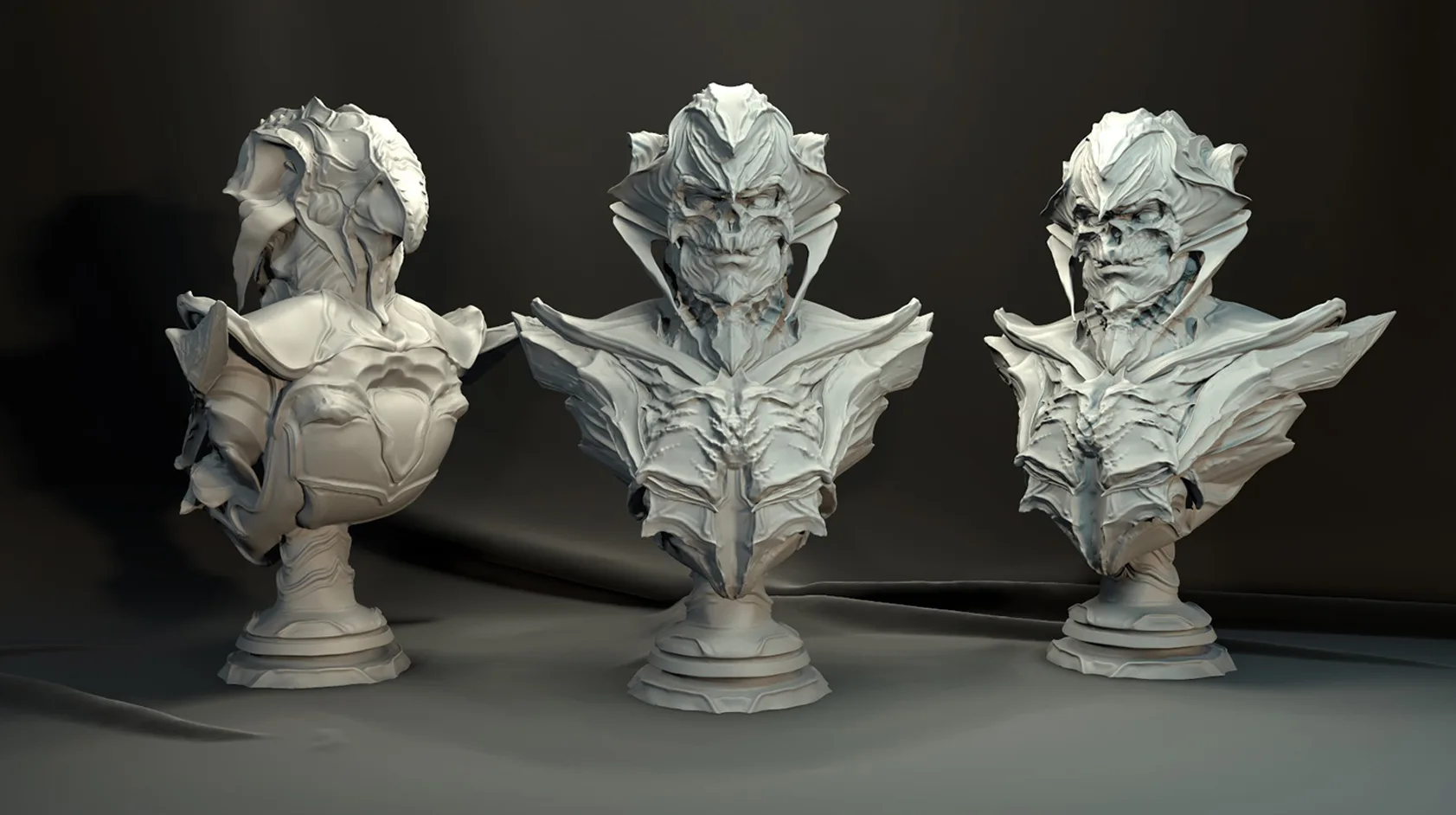 [3D Print] Creature Bust #2