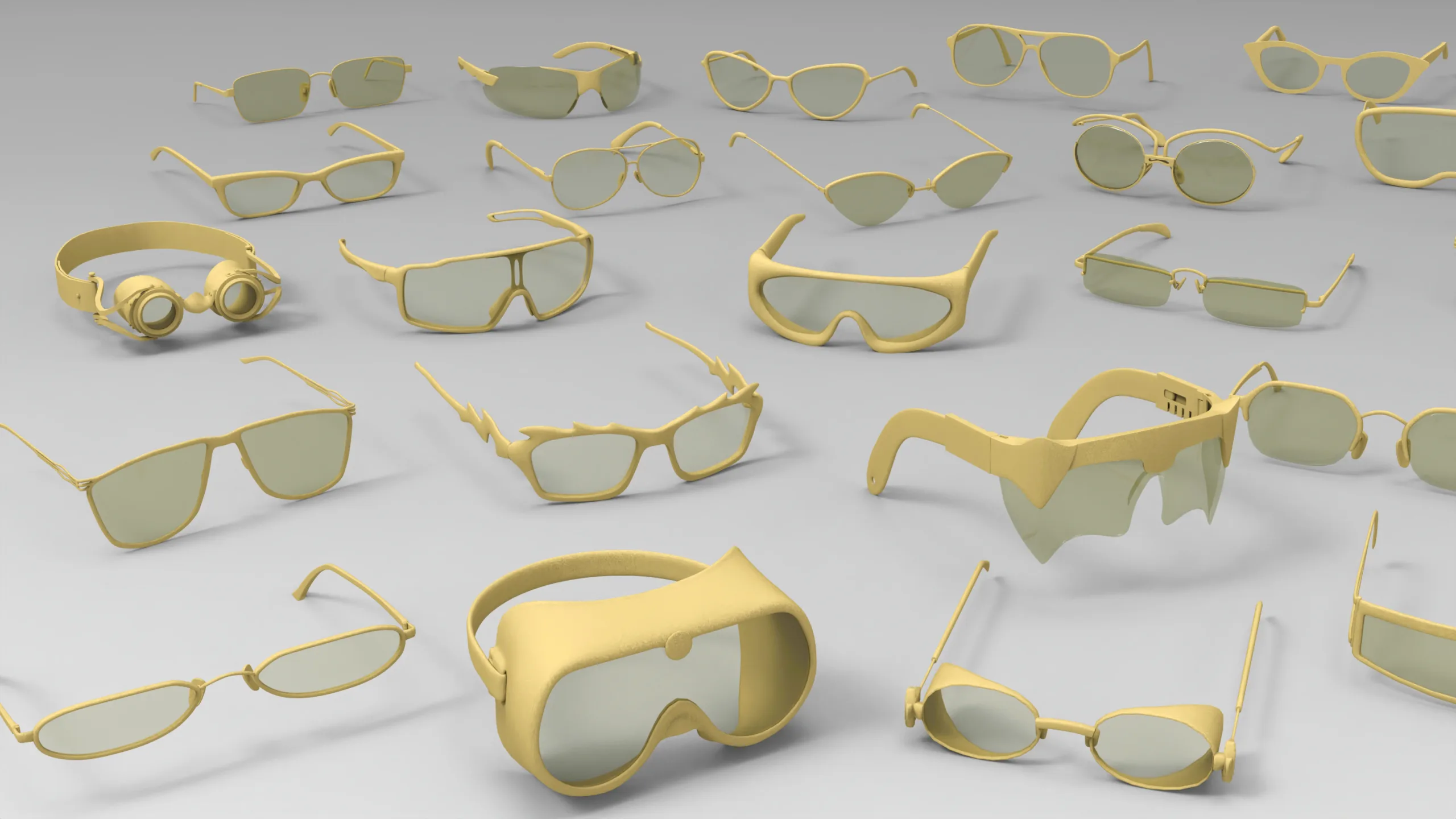 25 basemesh glasses collection