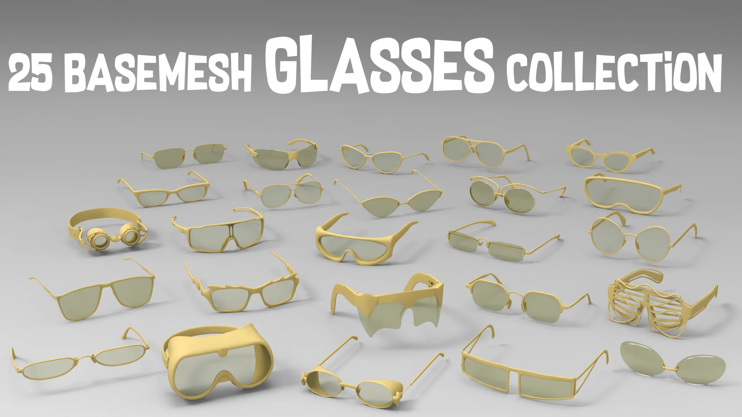 25 basemesh glasses collection