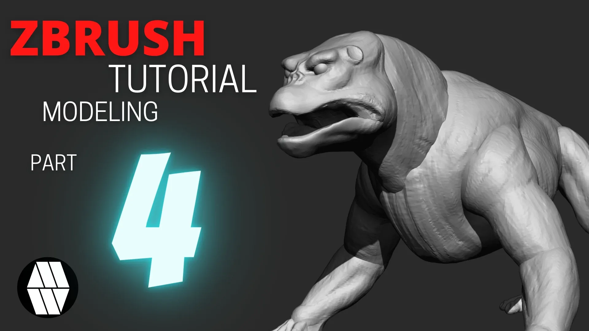 ZBrush to Photoshop - Terror Dog Tutorial - BUNDLE PACK