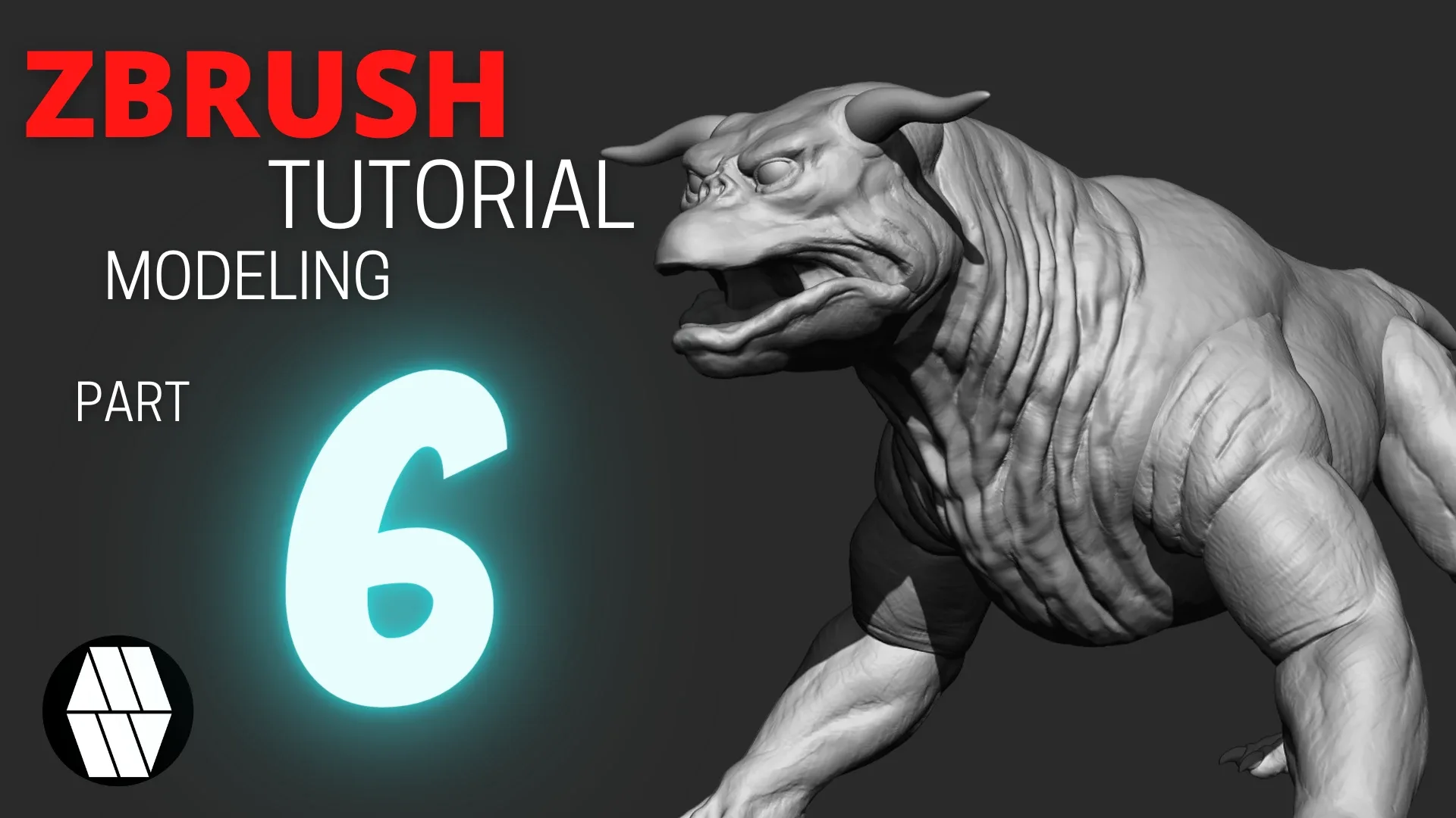 ZBrush to Photoshop - Terror Dog Tutorial - BUNDLE PACK