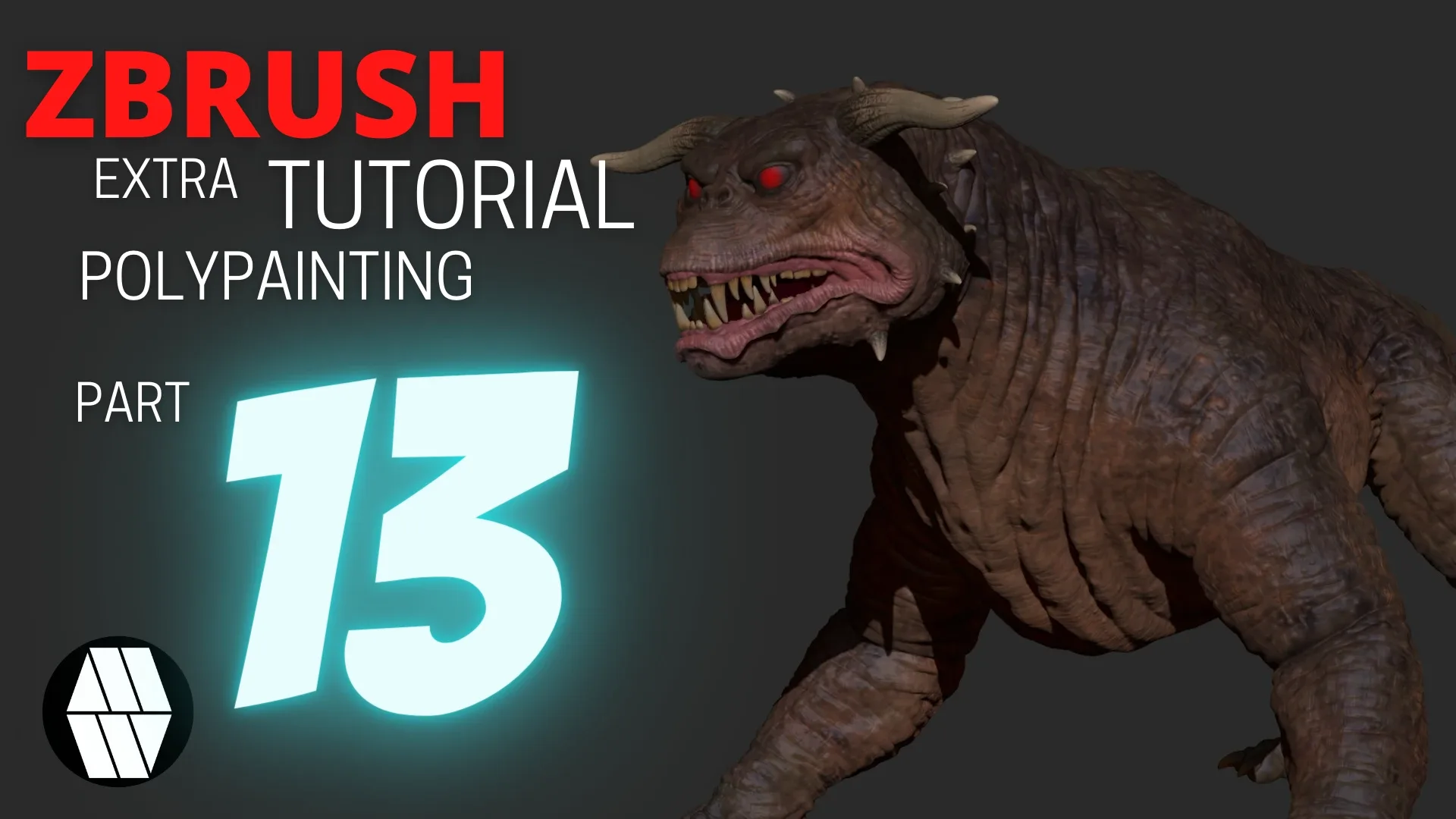 ZBrush to Photoshop - Terror Dog Tutorial - BUNDLE PACK