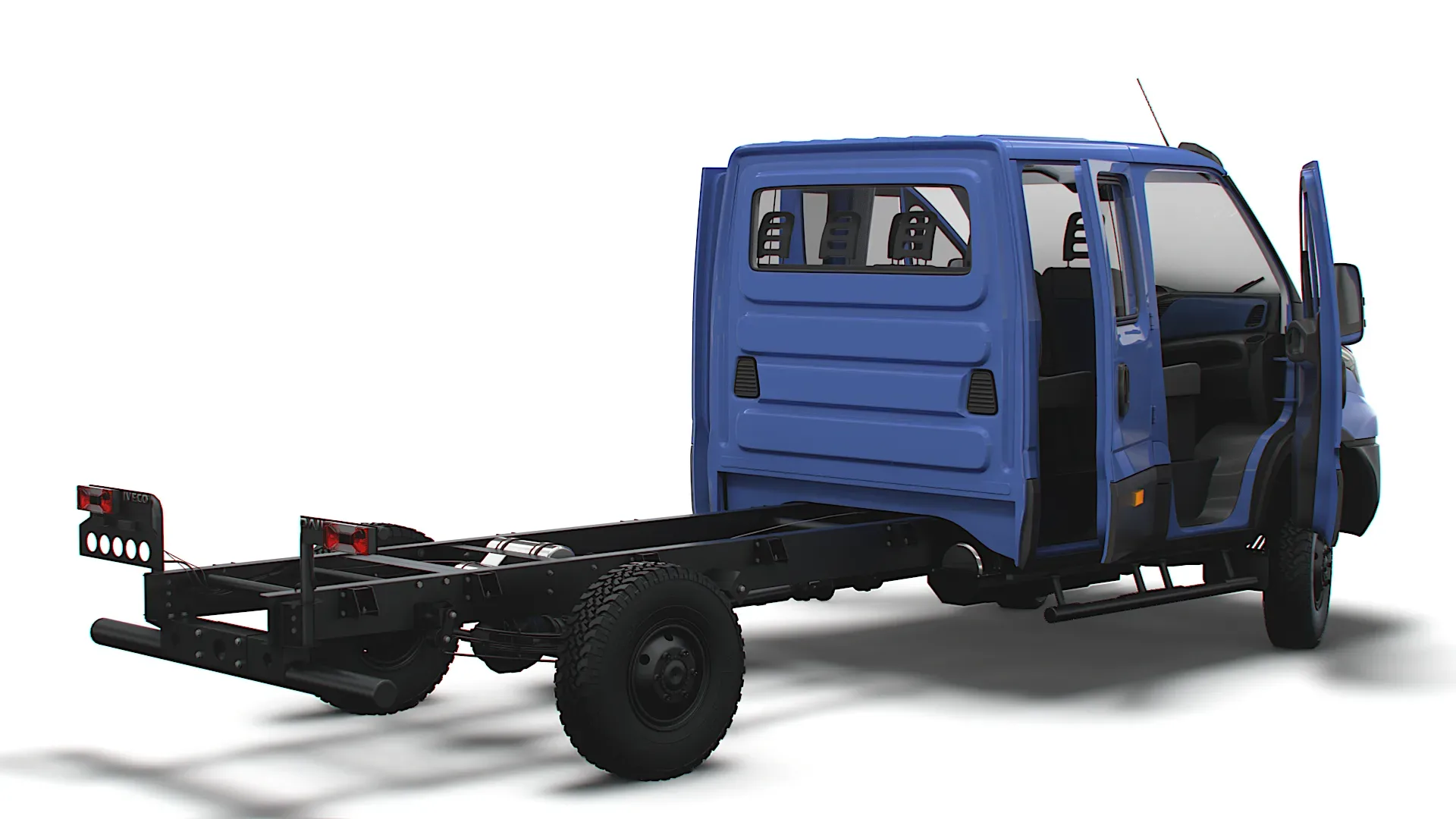 Iveco Daily Doka 4x4 HQ Interior 2023